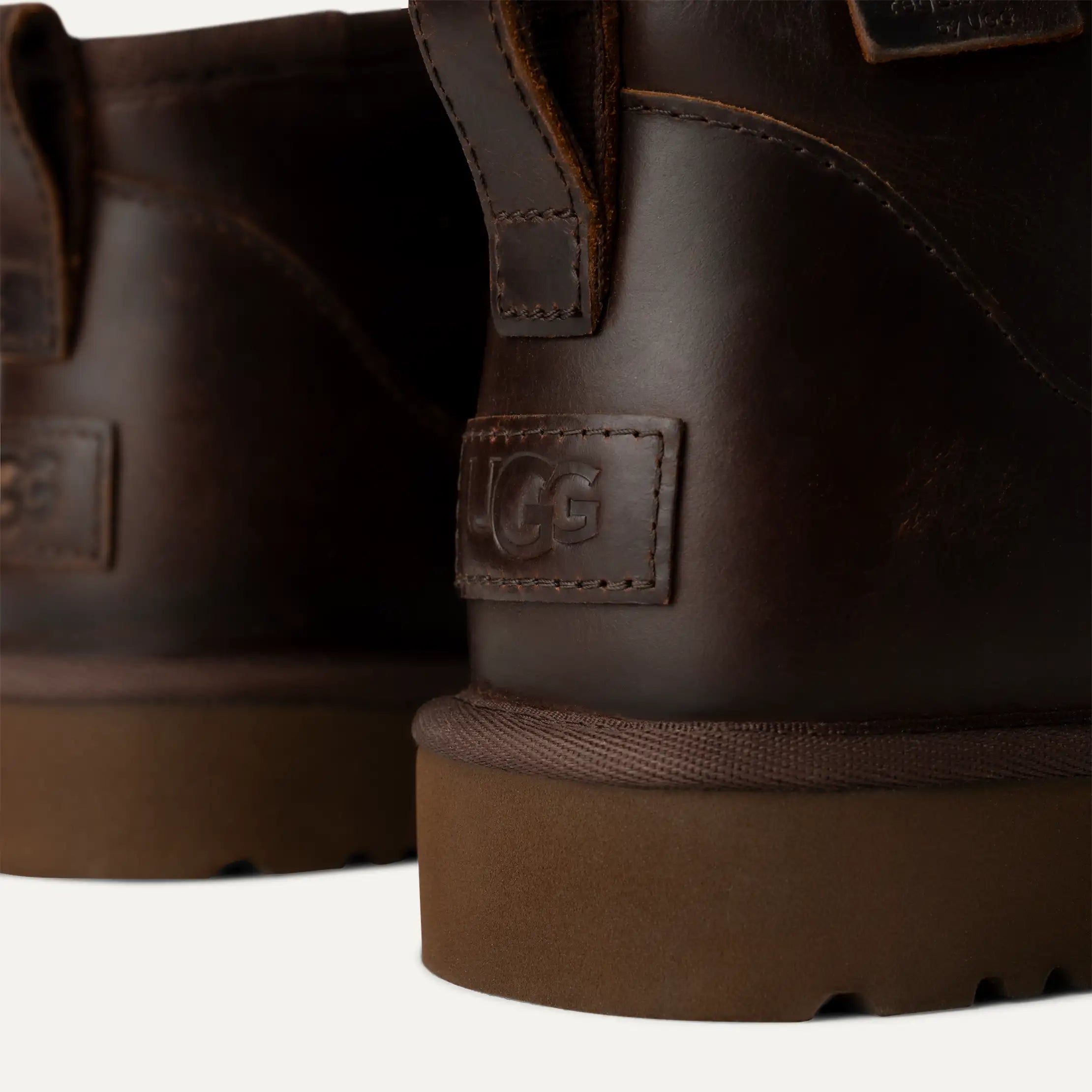 Ugg Classic Ultra Mini Leather Regen Ironwood