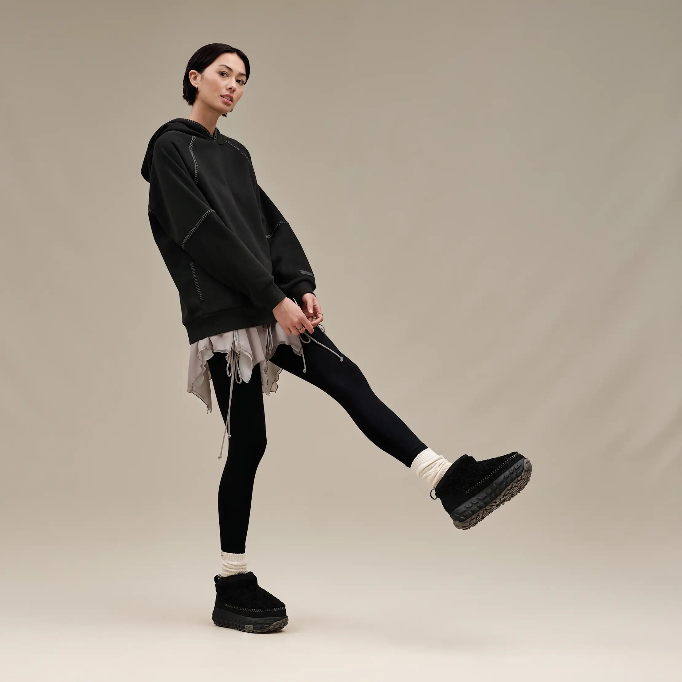 Ugg Classic Hoodie Black