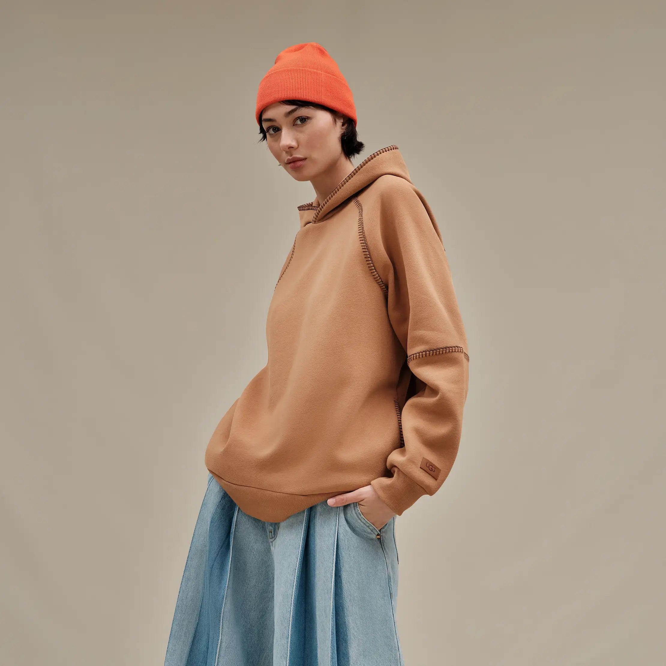 Ugg Classic Hoodie Chestnut