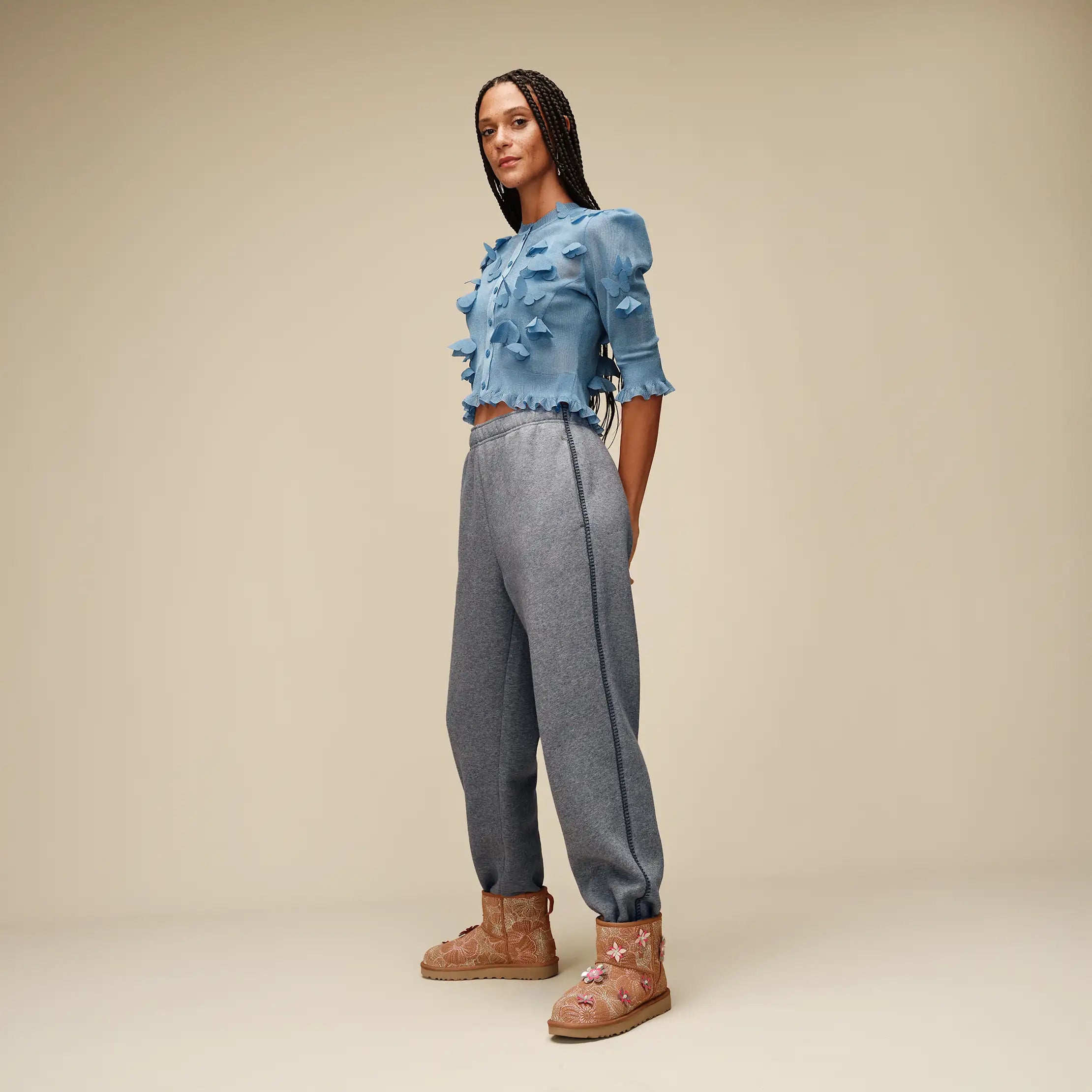 Ugg Classic Sweatpant Medium Grey Heather