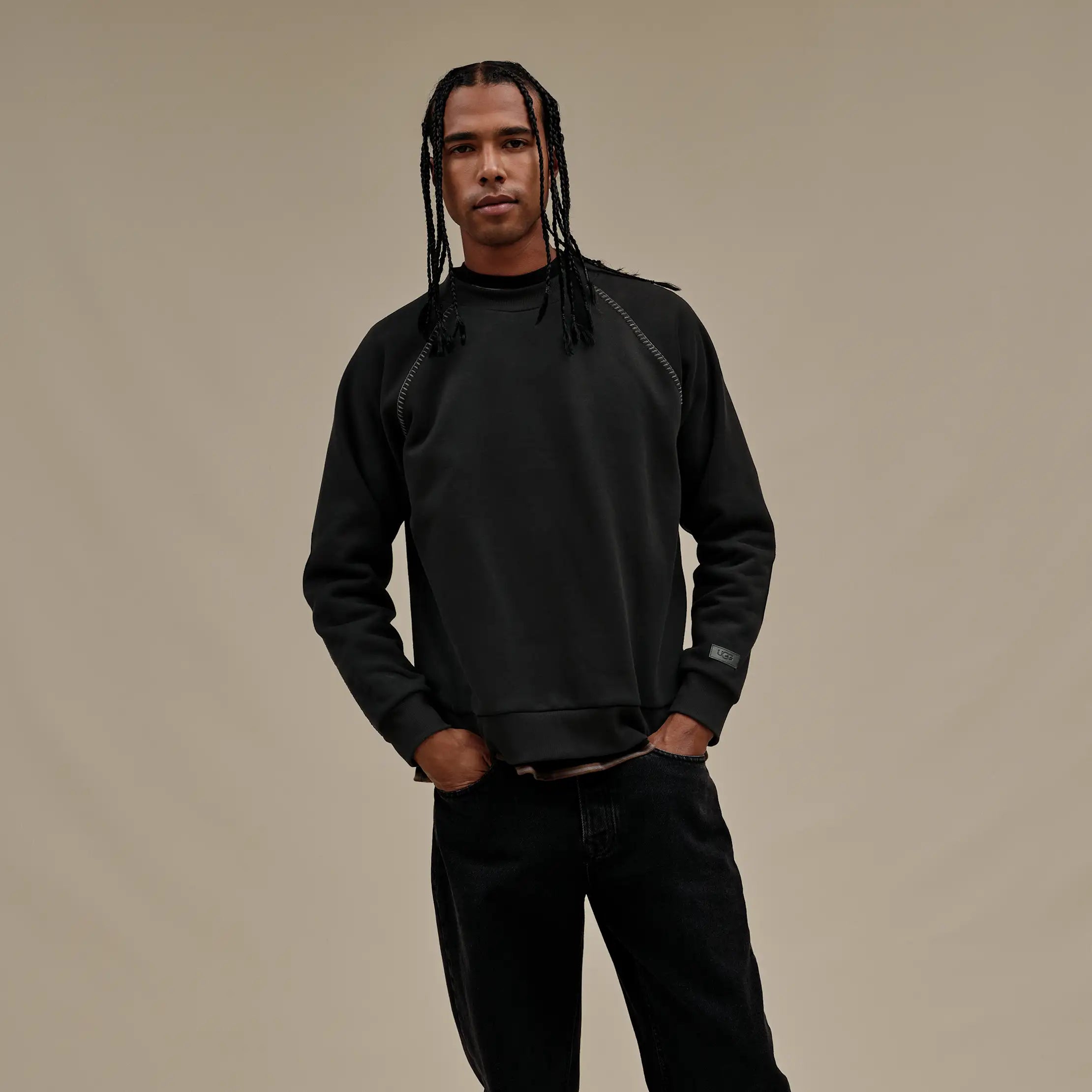 Ugg Classic Crewneck Black