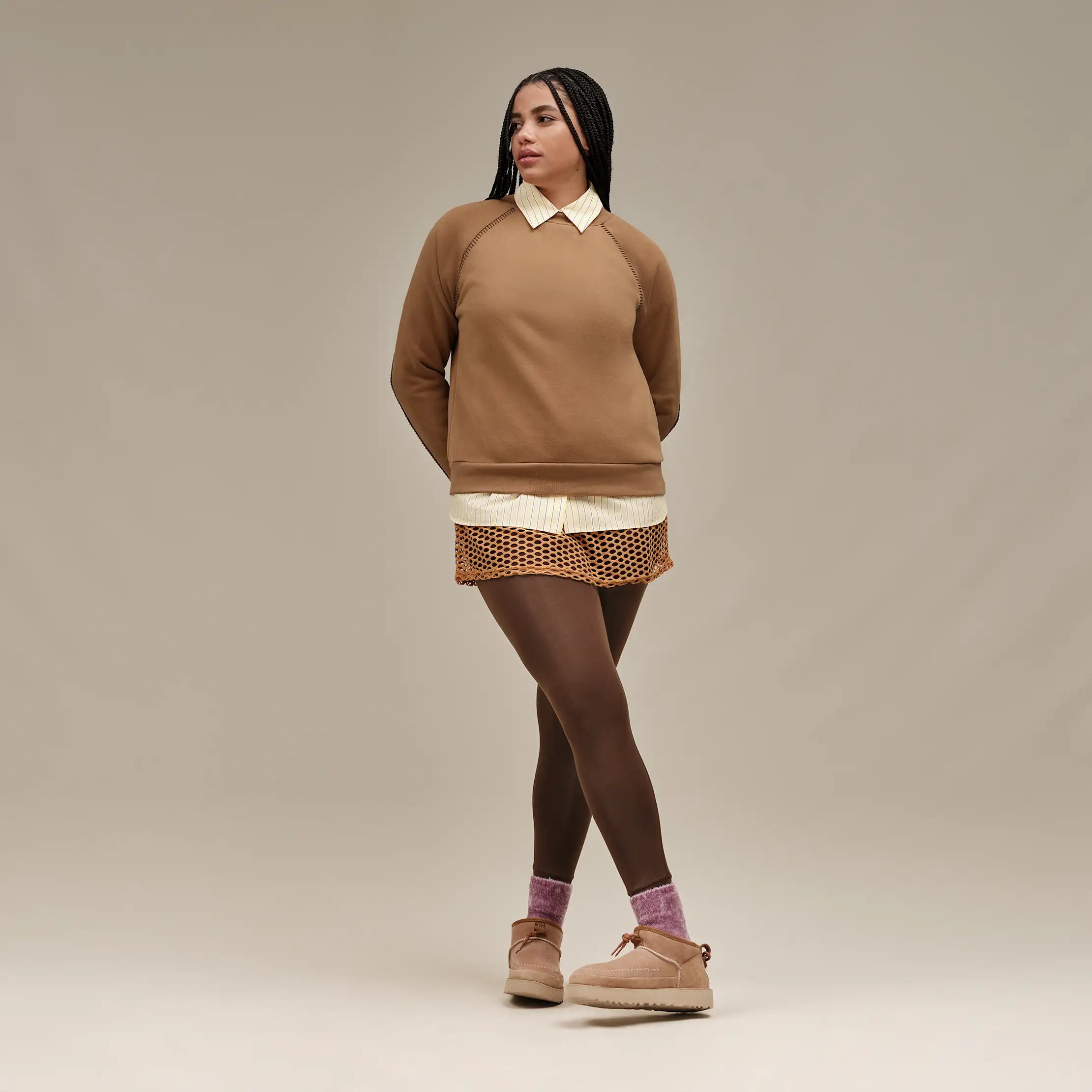 Ugg Classic Crewneck Chestnut