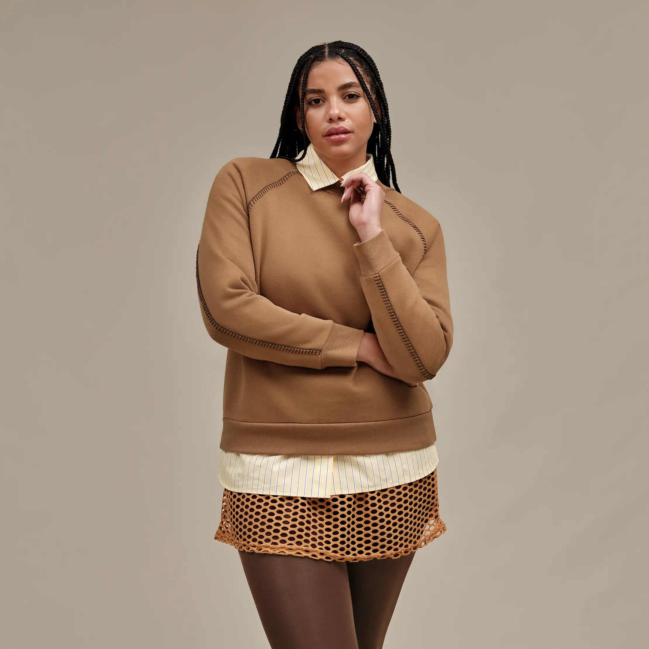 Ugg Classic Crewneck Chestnut