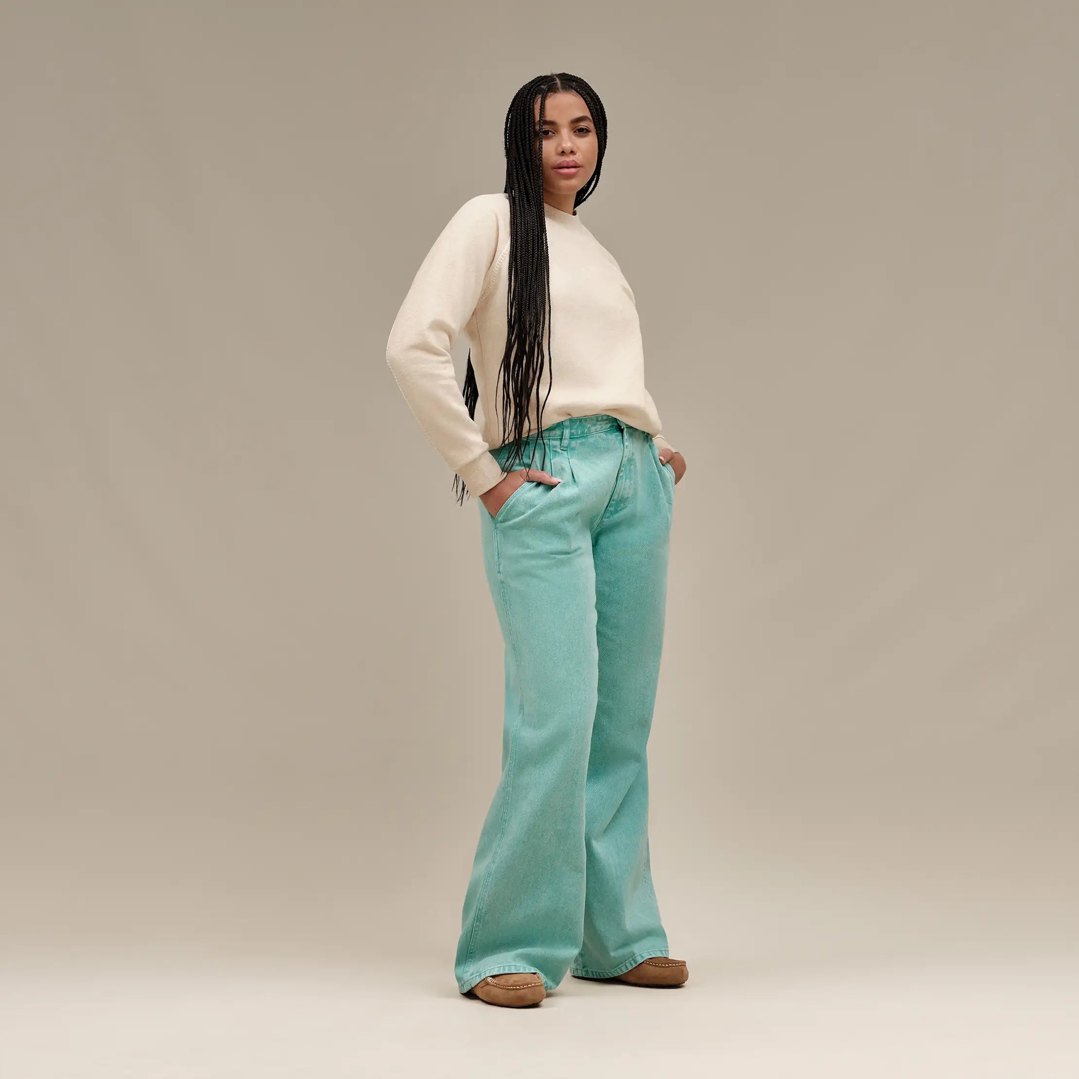 Ugg Classic Crewneck Sand Heather