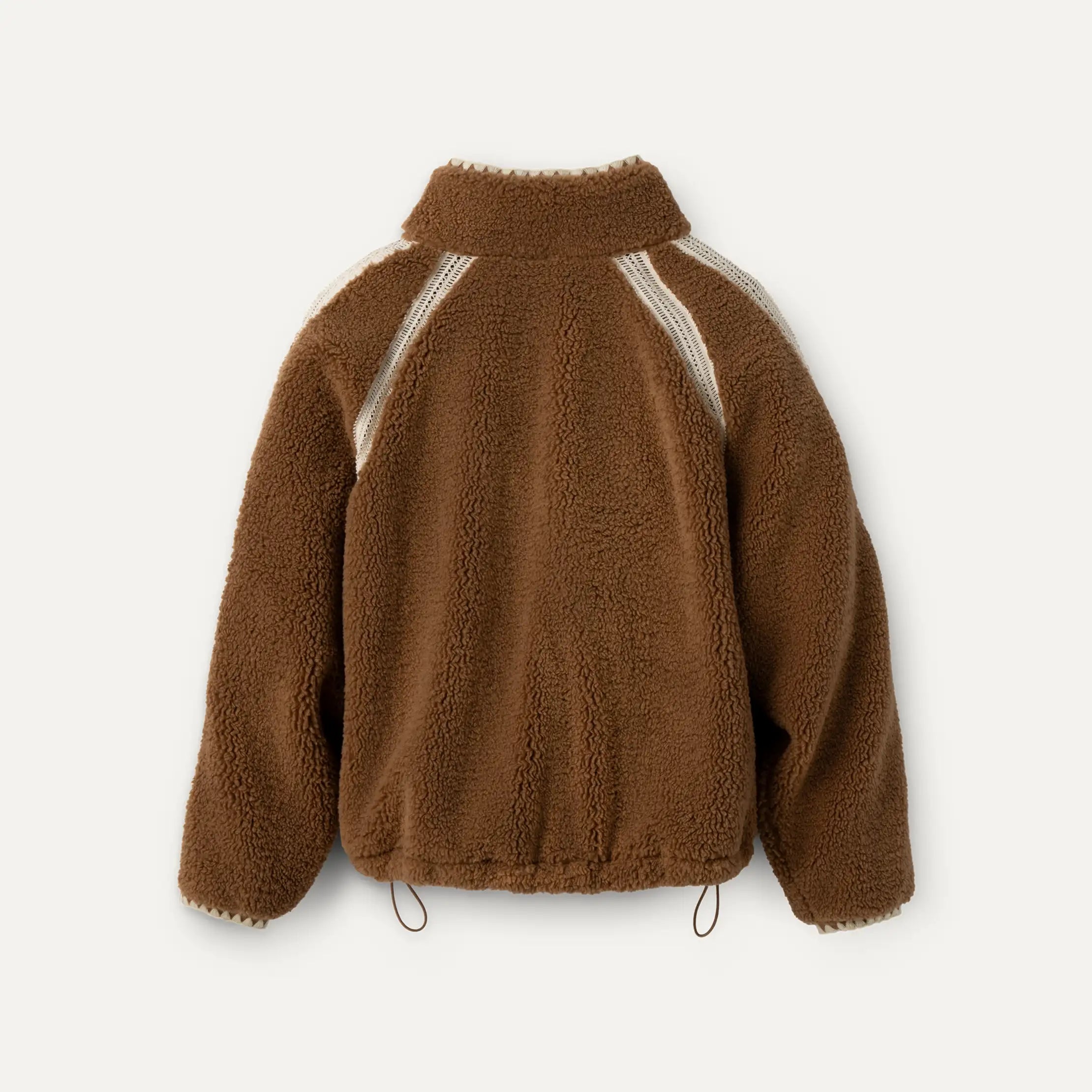 Ugg Nikia Crochet Uggfluff Jacket Chestnut