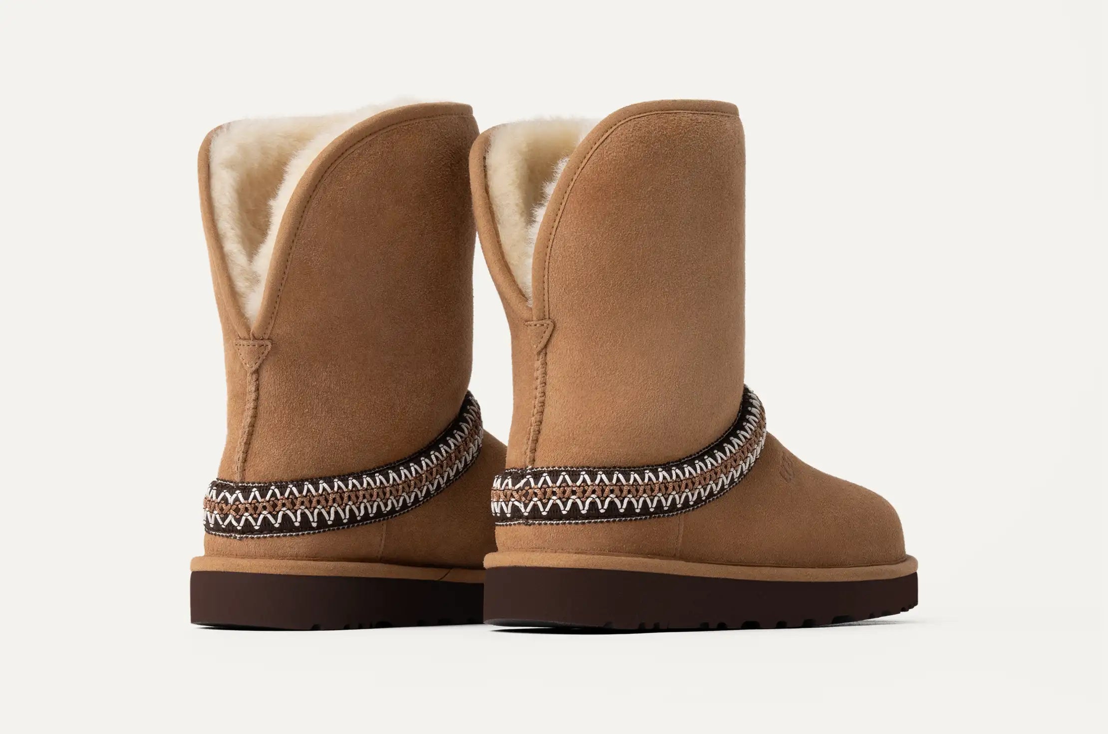 Ugg Classic Short Crescent Chestnut