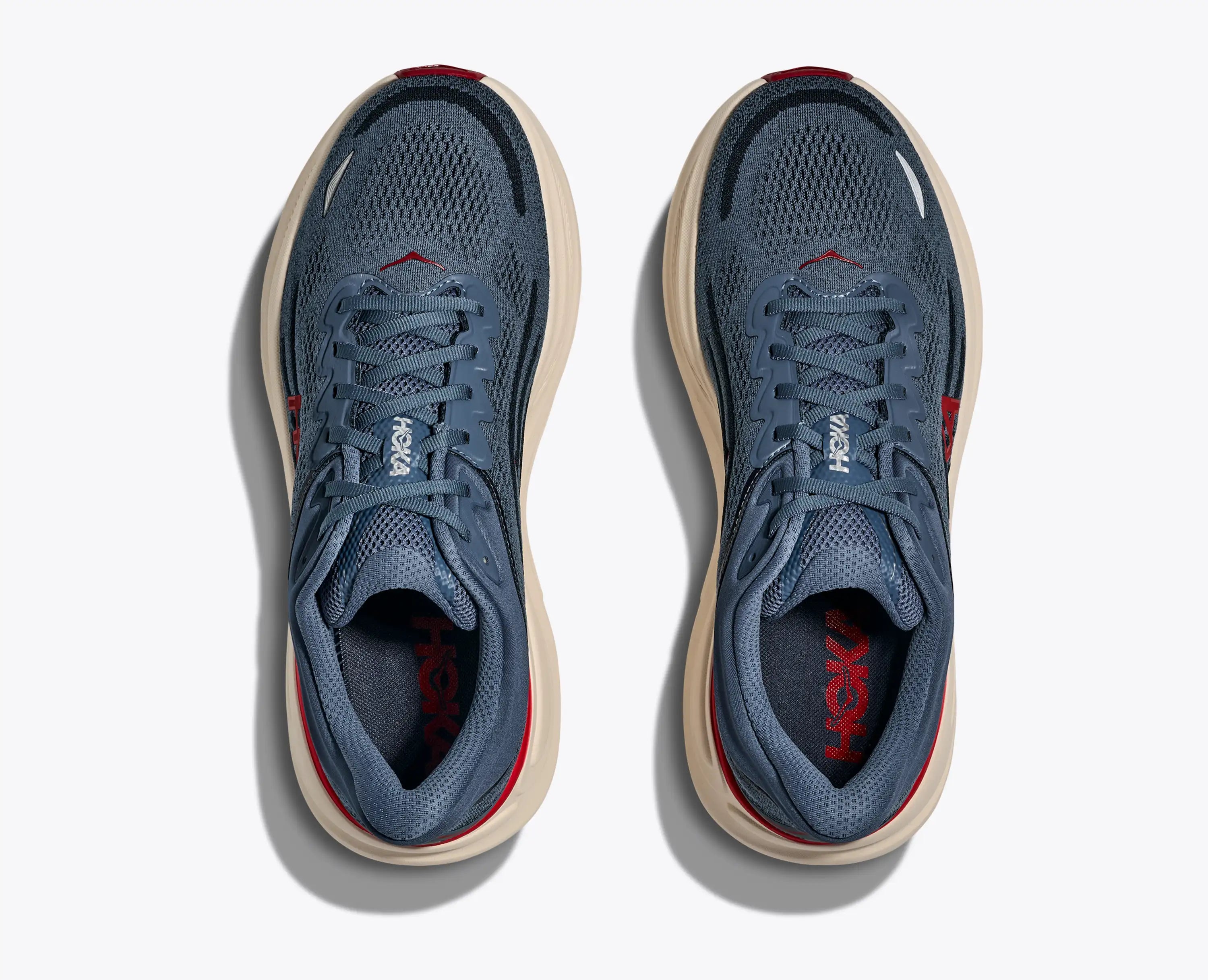 Hoka 'S Bondi 9 Thunder Cloud Vermillion