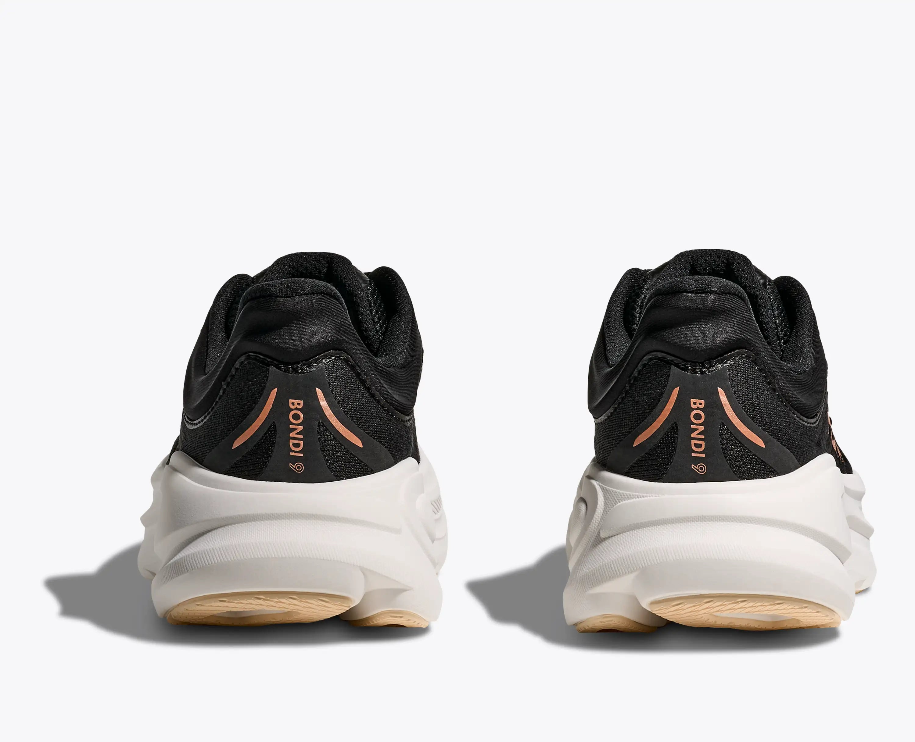 Hoka Women'S Bondi 9 Black Rose Gold