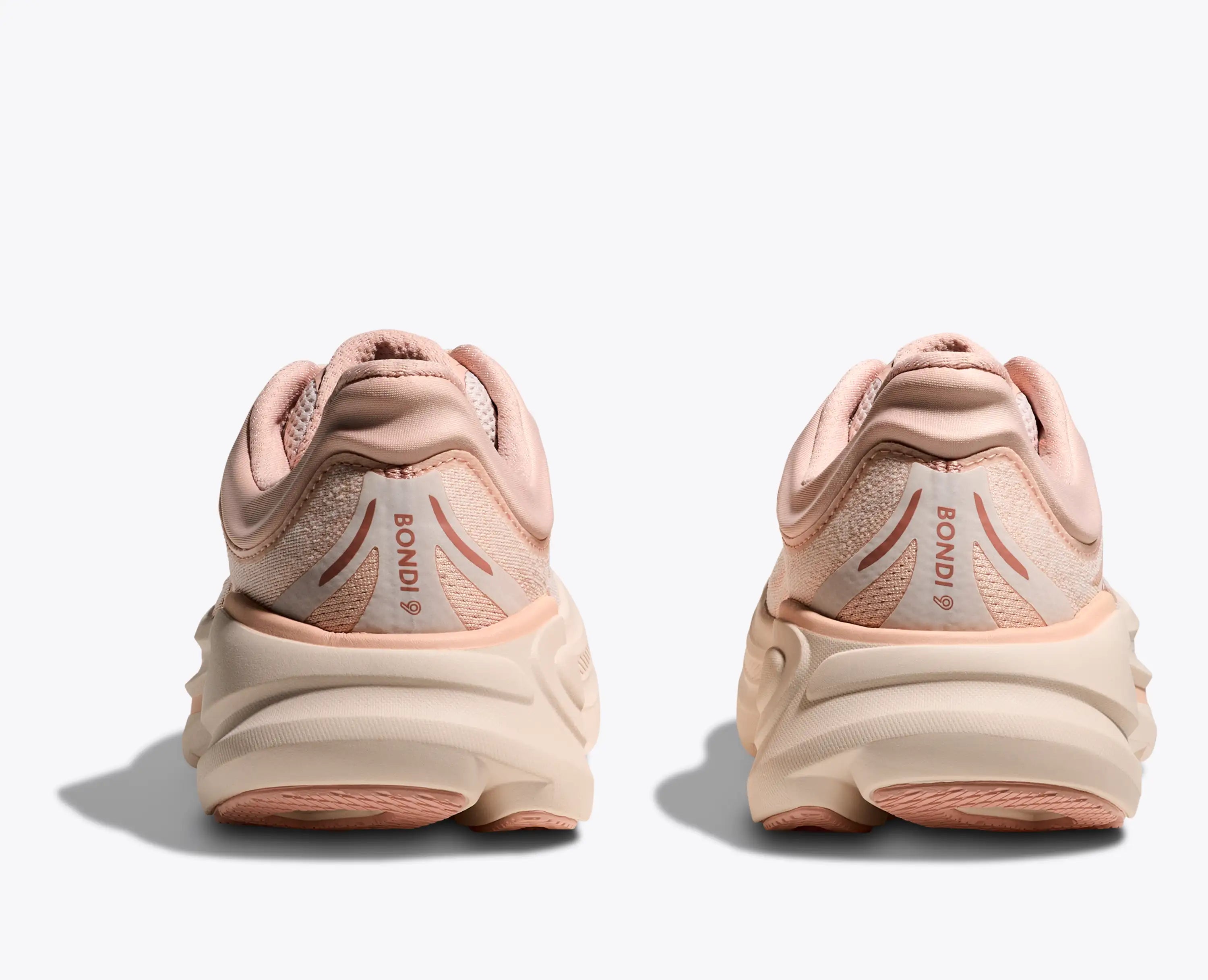 Hoka Women'S Bondi 9 Rose Latte Rose Cream