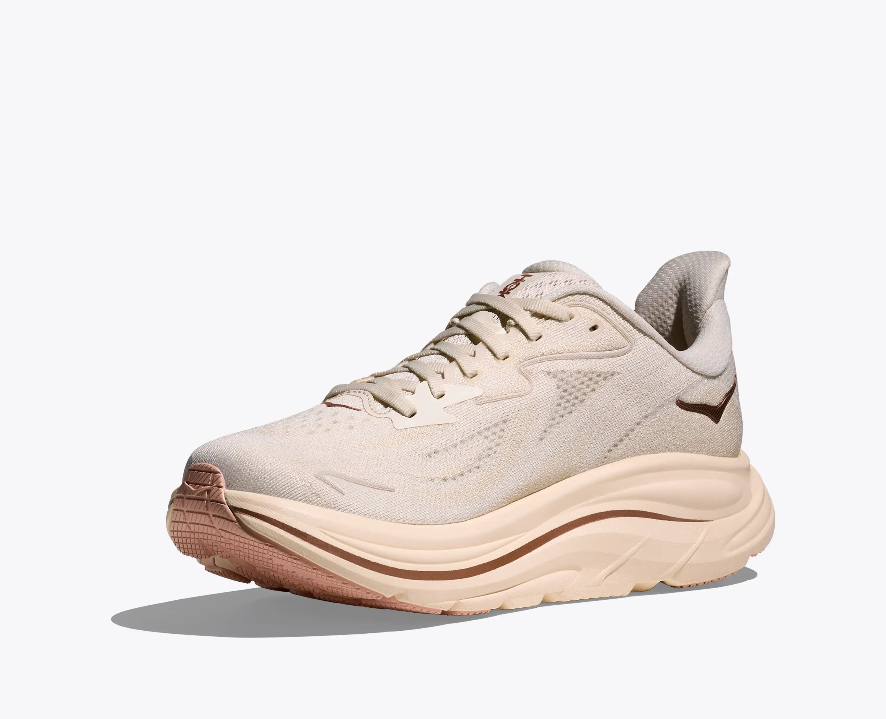 Hoka Women'S Clifton 10 Alabaster Rose Gold