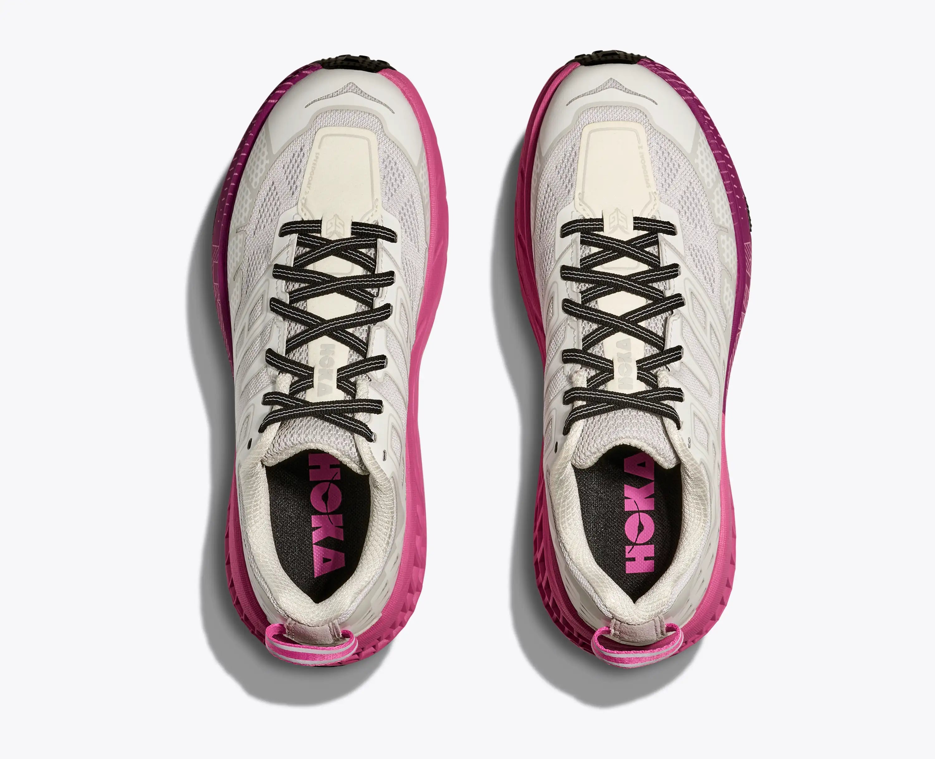 Hoka Speedgoat 2 Cosmic Grey Neon Fuchsia