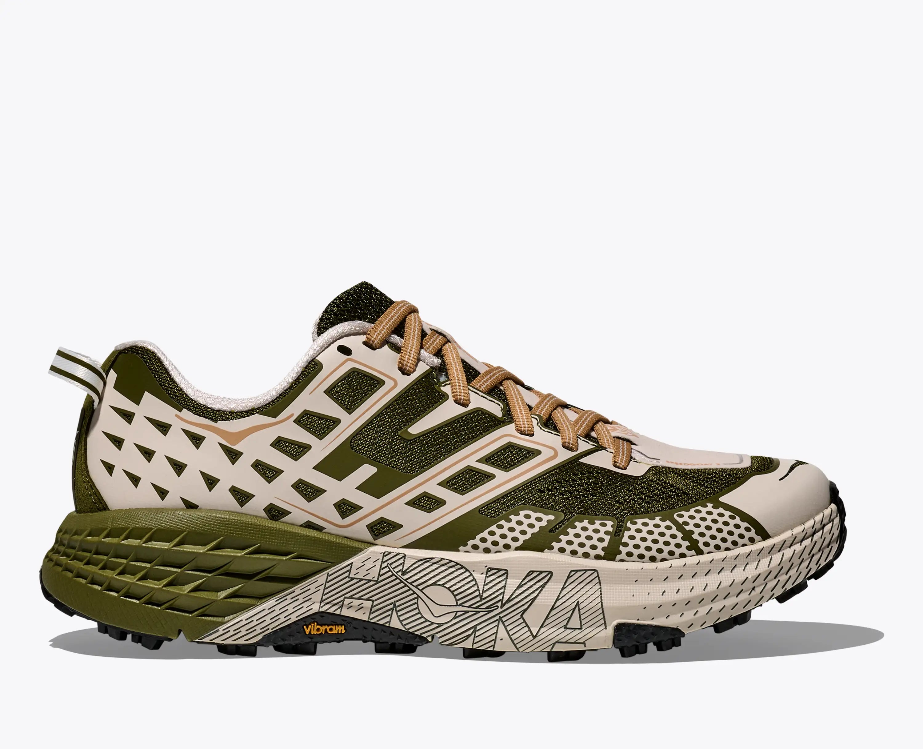 Hoka Speedgoat 2 Moss Green Rose Cream ()