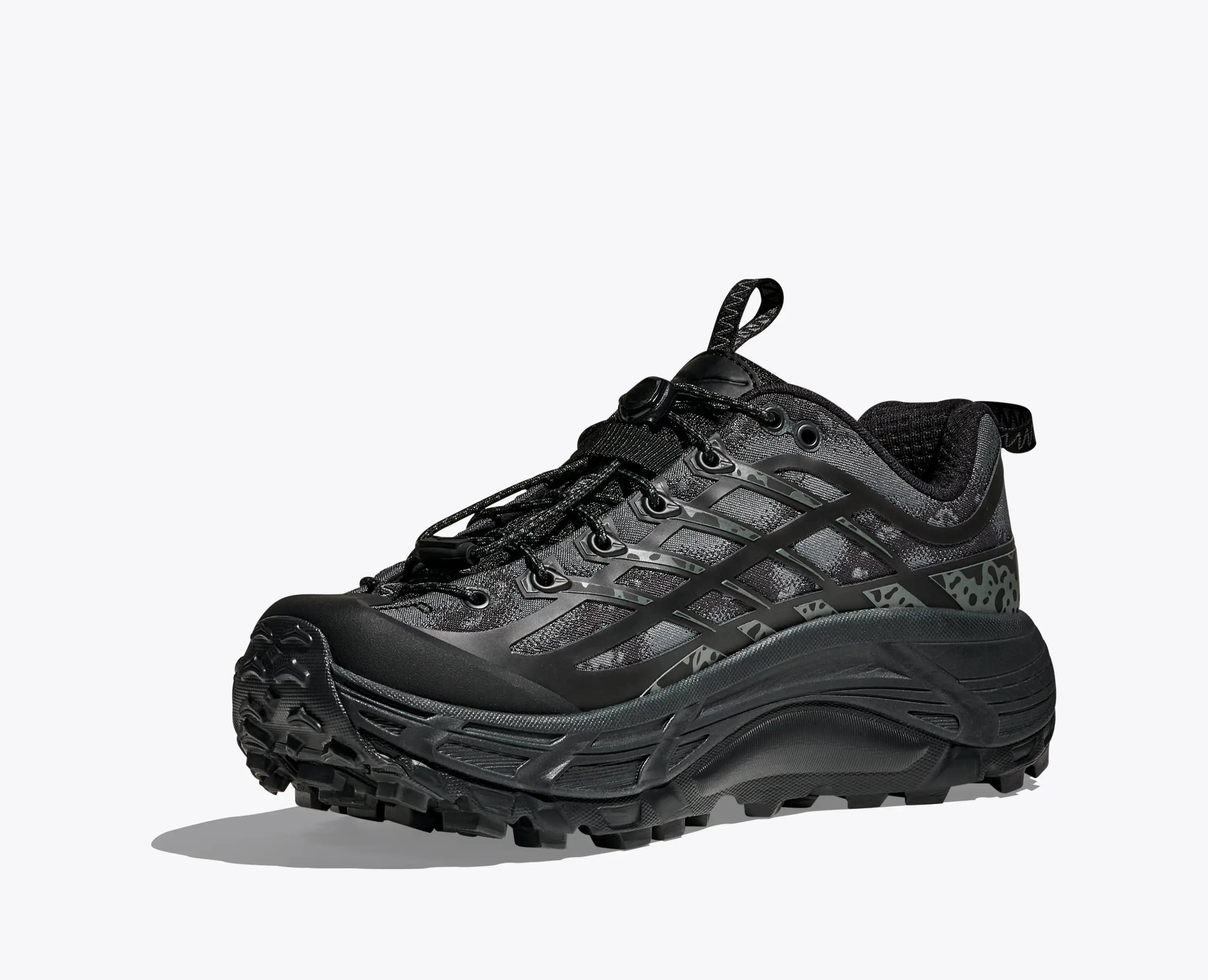 Hoka Stealth Tech Mafate Three2 Black Carbon Black