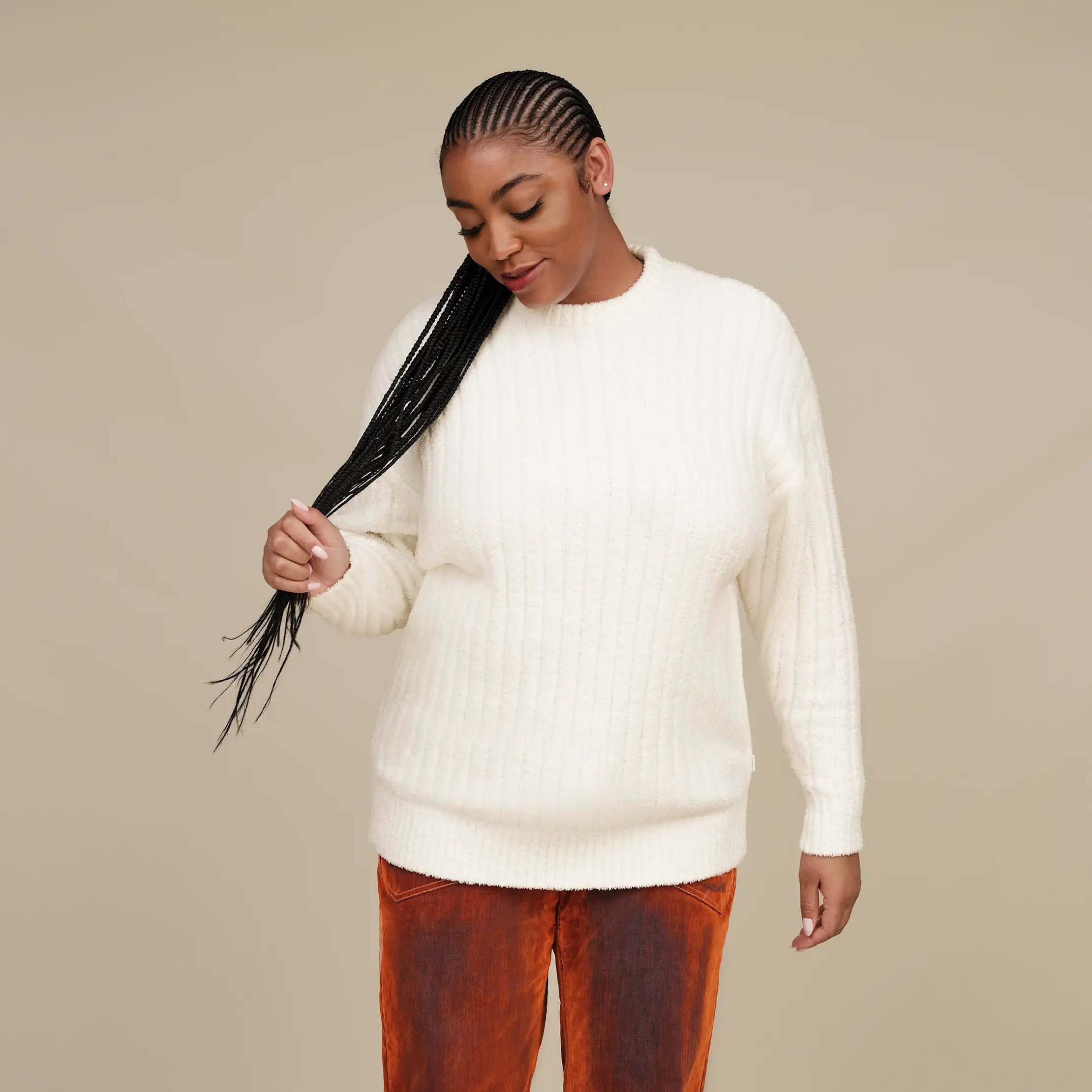 Ugg Riz Top Rib Cream