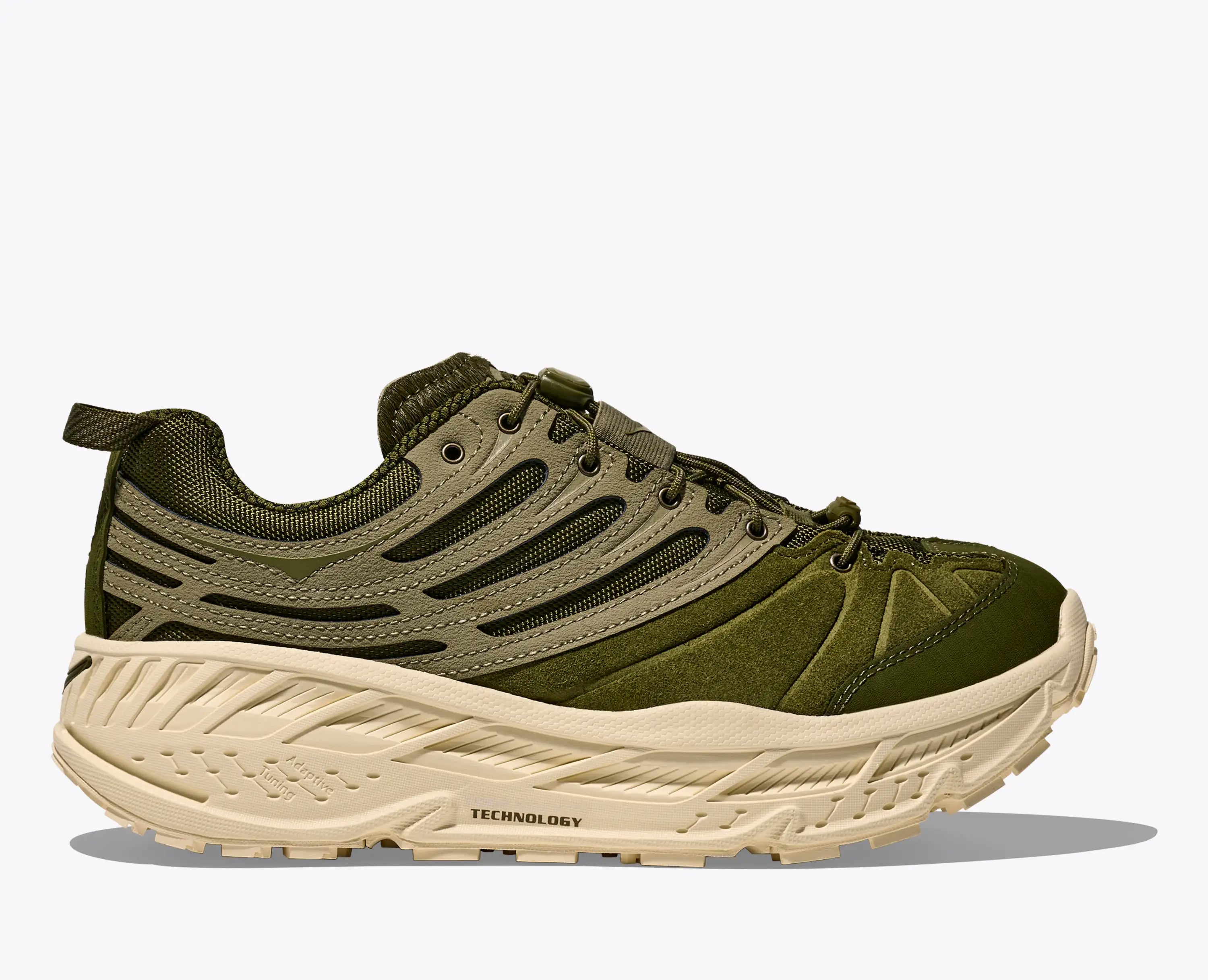 Hoka Elite Terrain System Stinson Evo Og Moss Green Wild Mushroom ()