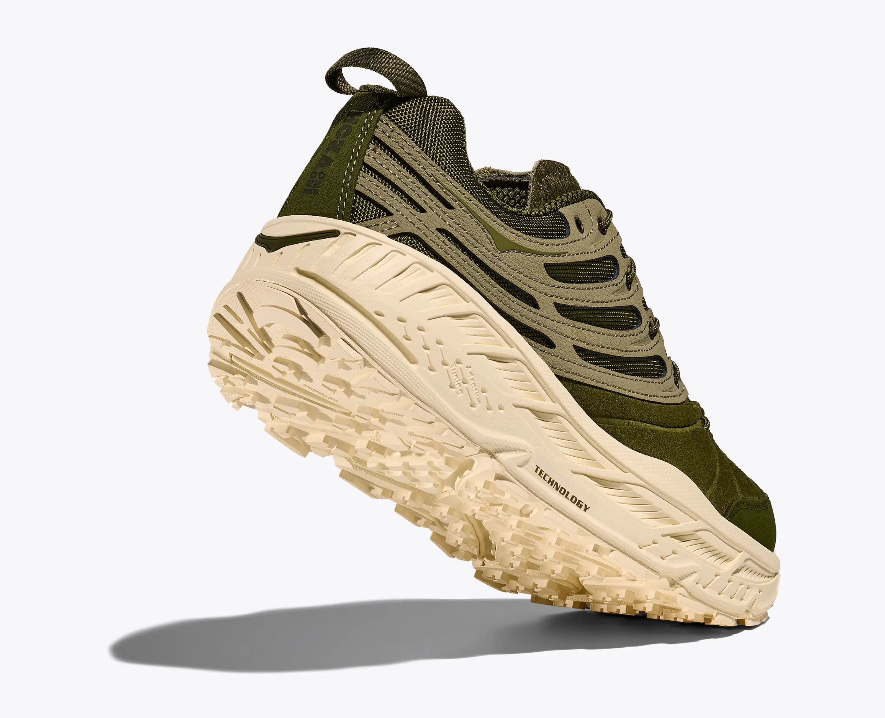 Hoka Elite Terrain System Stinson Evo Og Moss Green Wild Mushroom ()