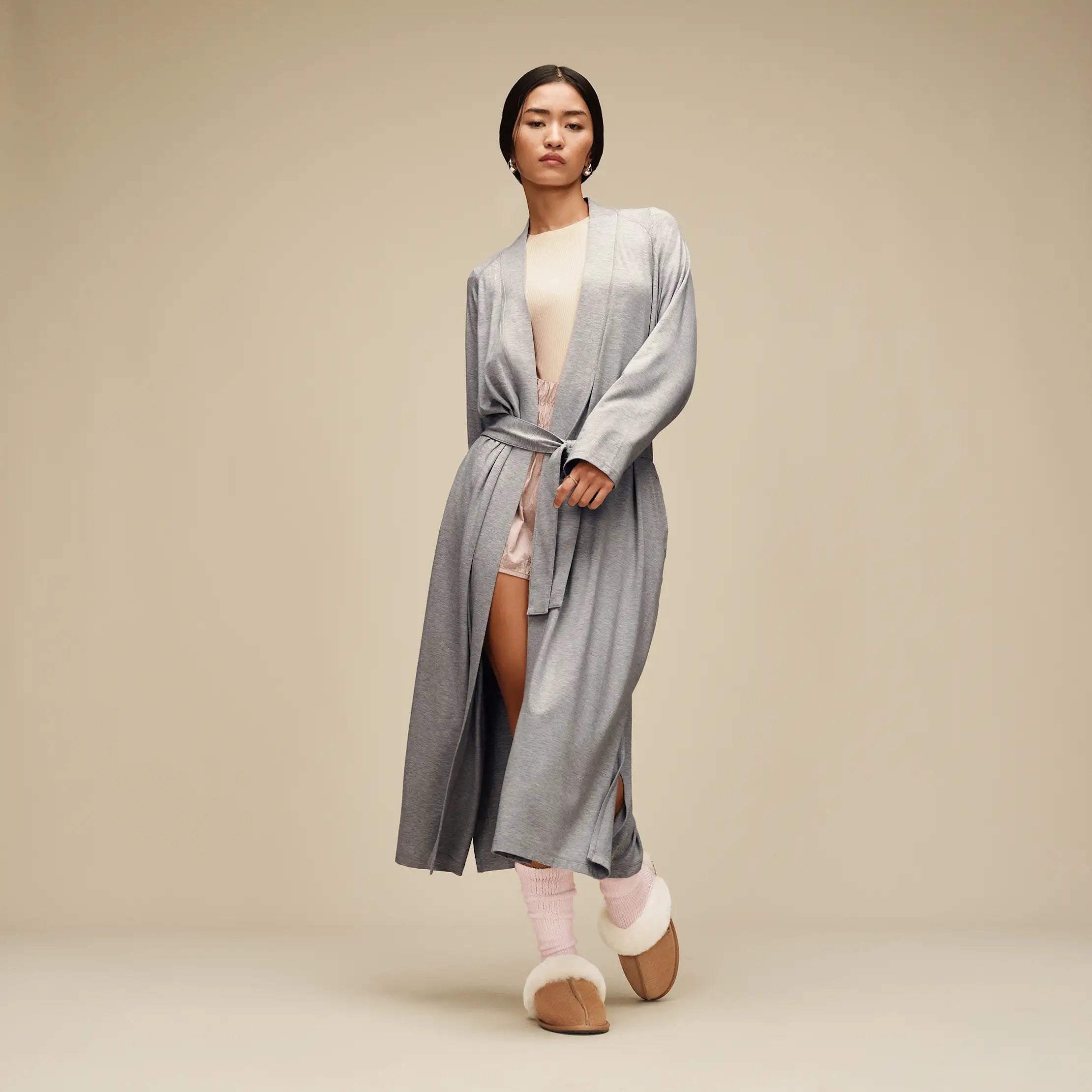 Ugg Myra Robe Grey Heather