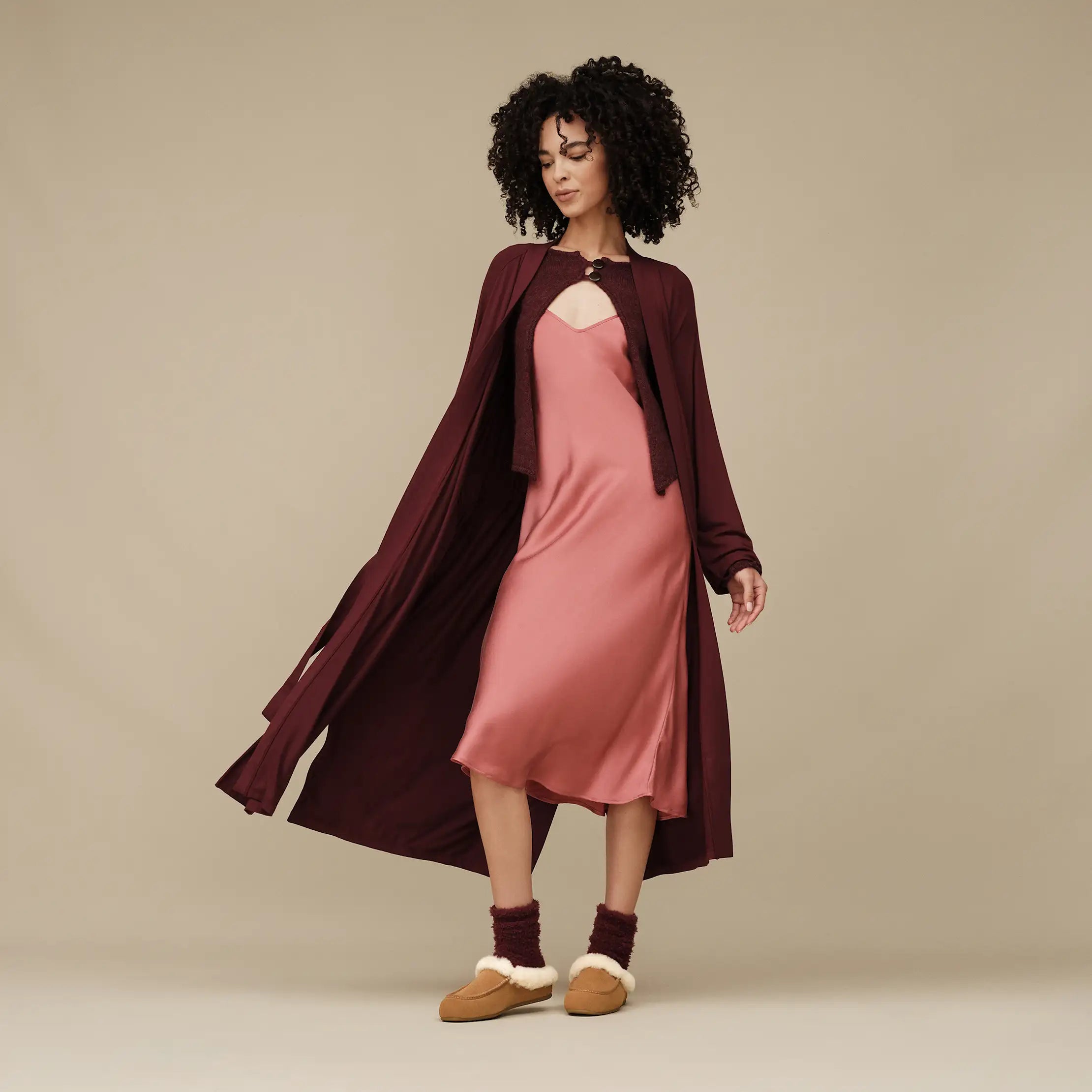 Ugg Myra Robe Wild Grape