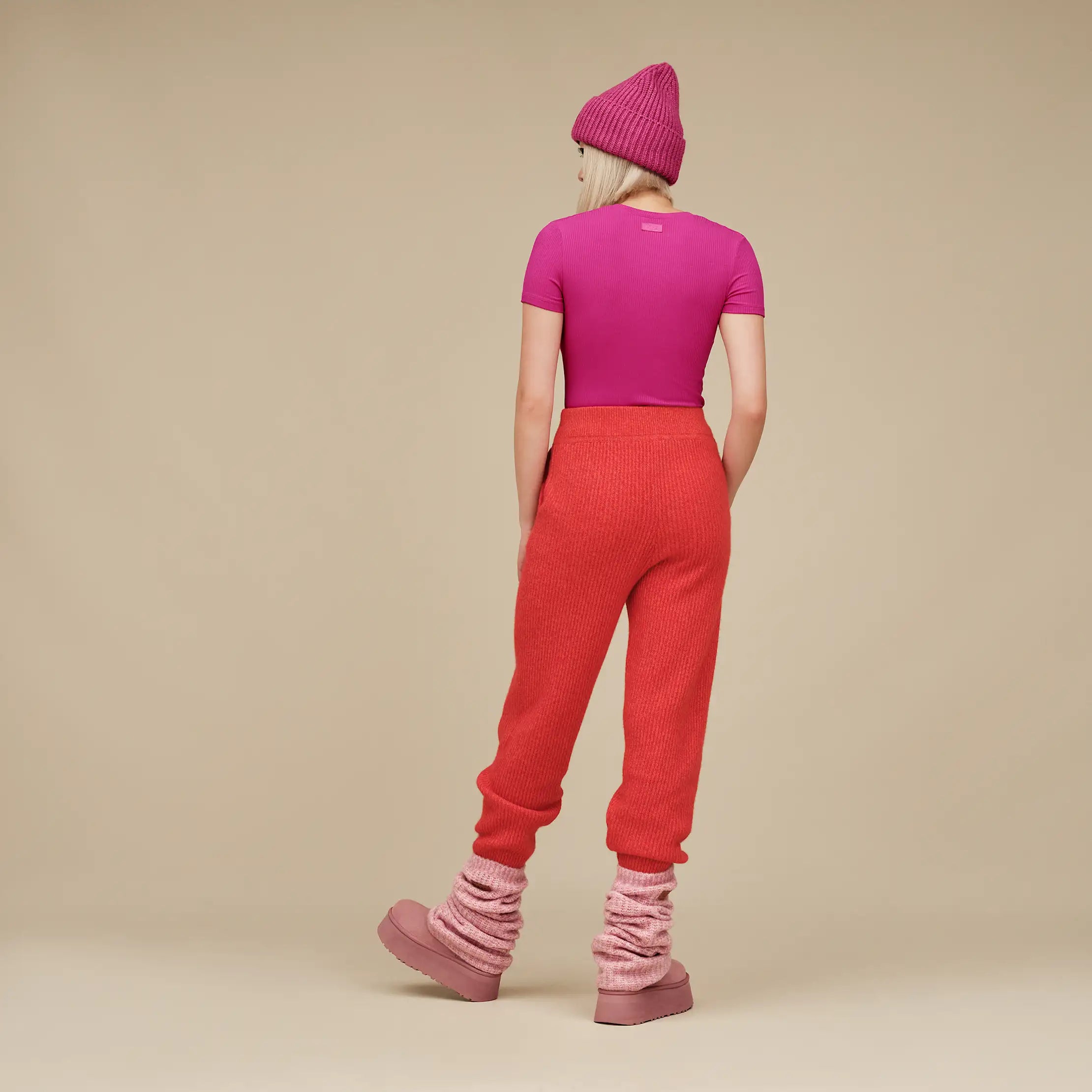 Ugg Miriam Baby Tee Rib Chroma Pink