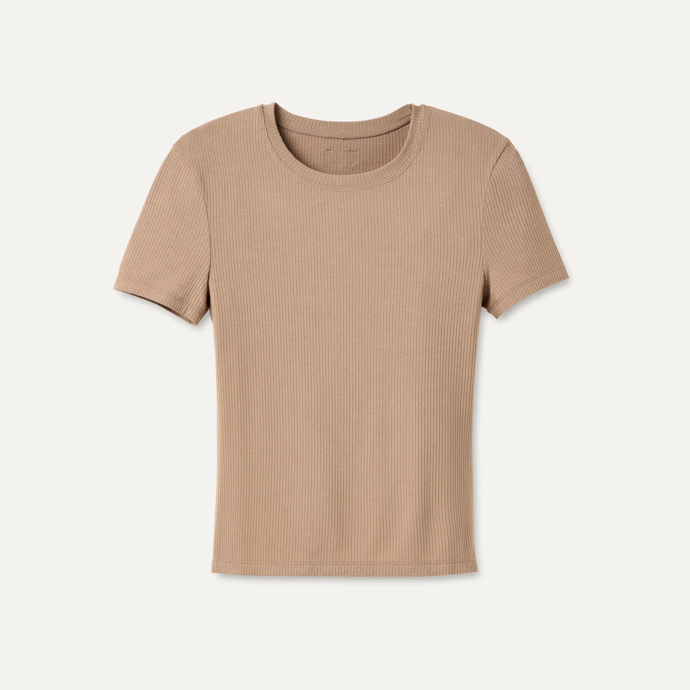 Ugg Miriam Baby Tee Rib Silver Taupe
