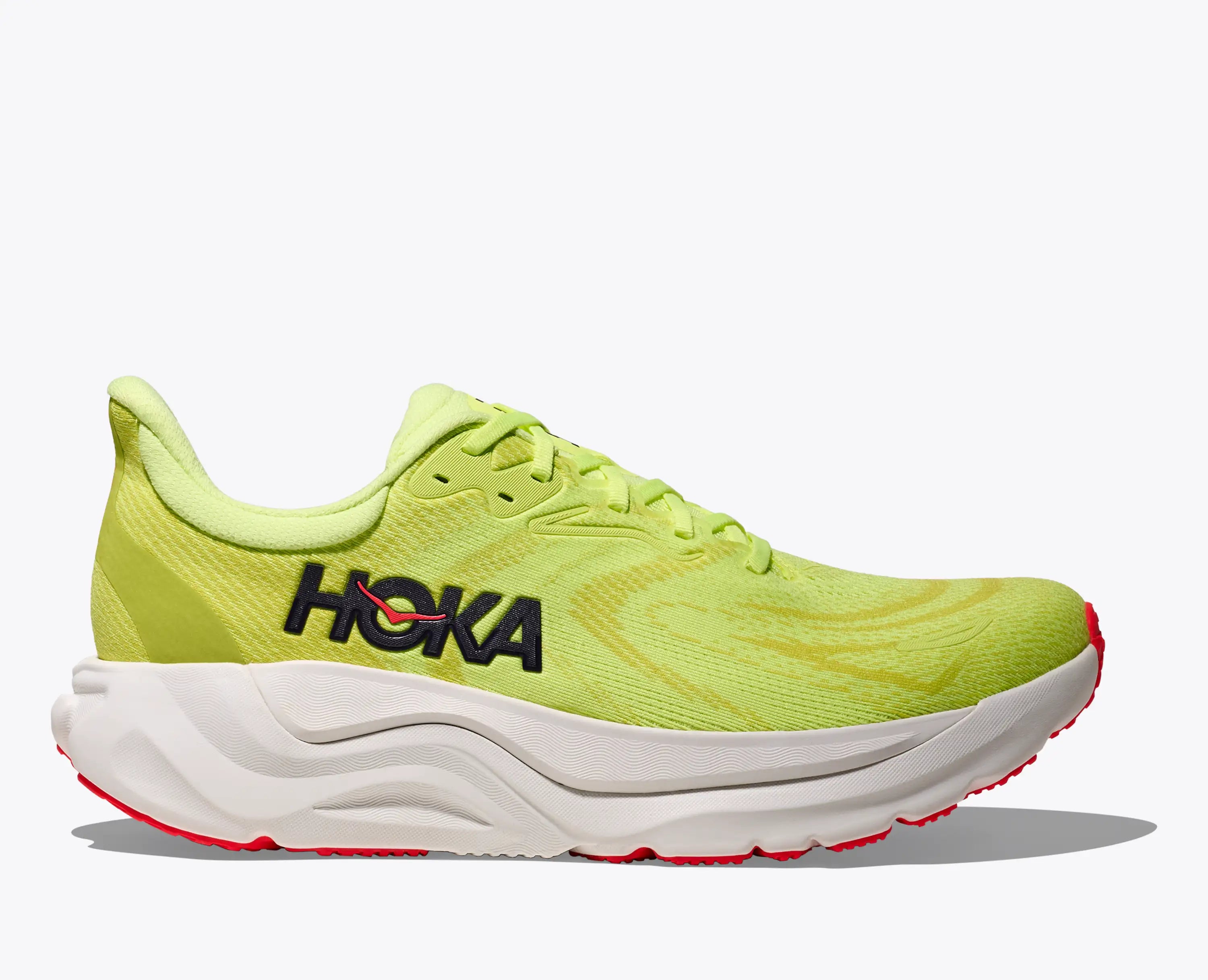 Hoka 'S Arahi 8 Neon Yuzu Neon Flame