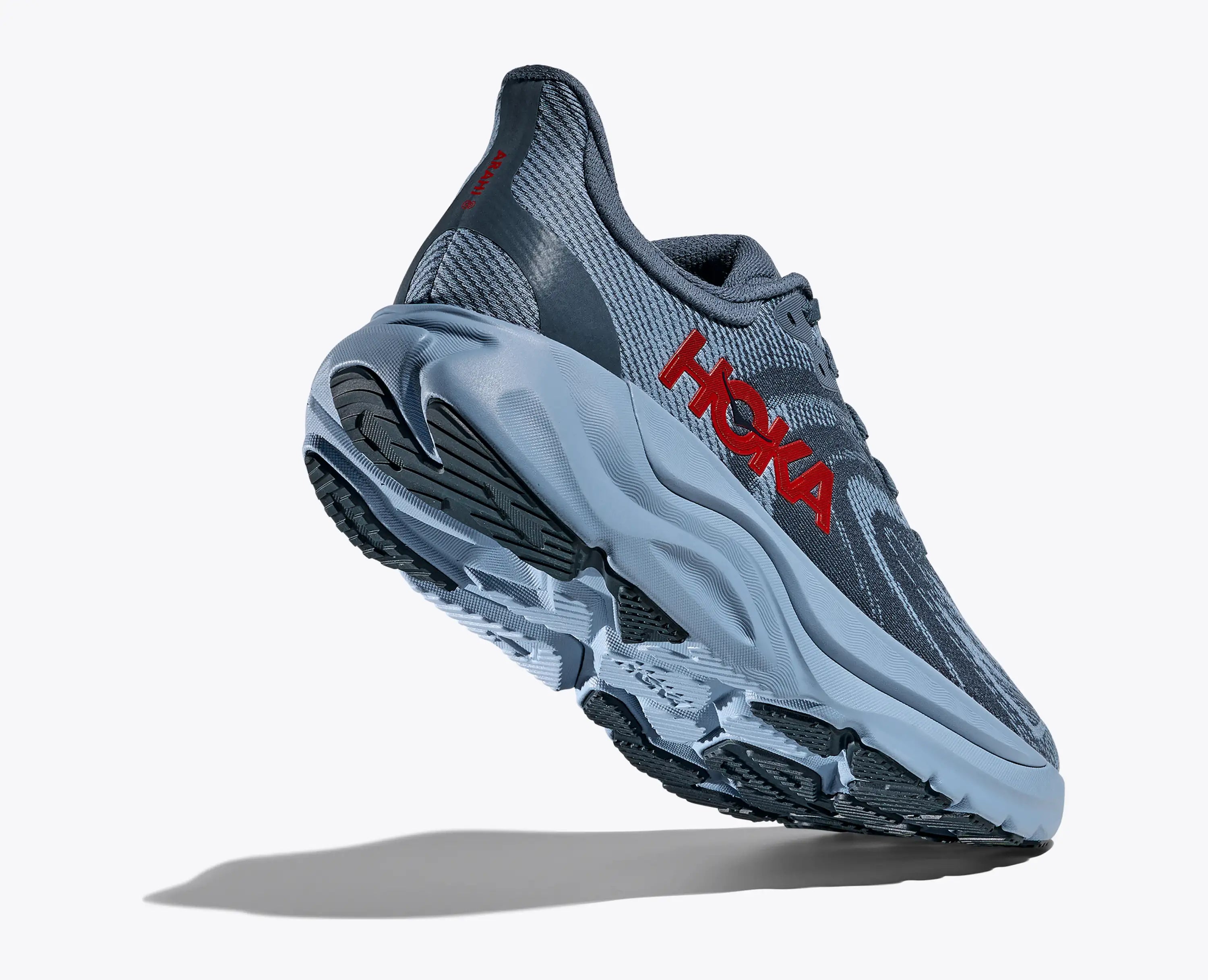 Hoka 'S Arahi 8 Thunder Cloud Vermillion