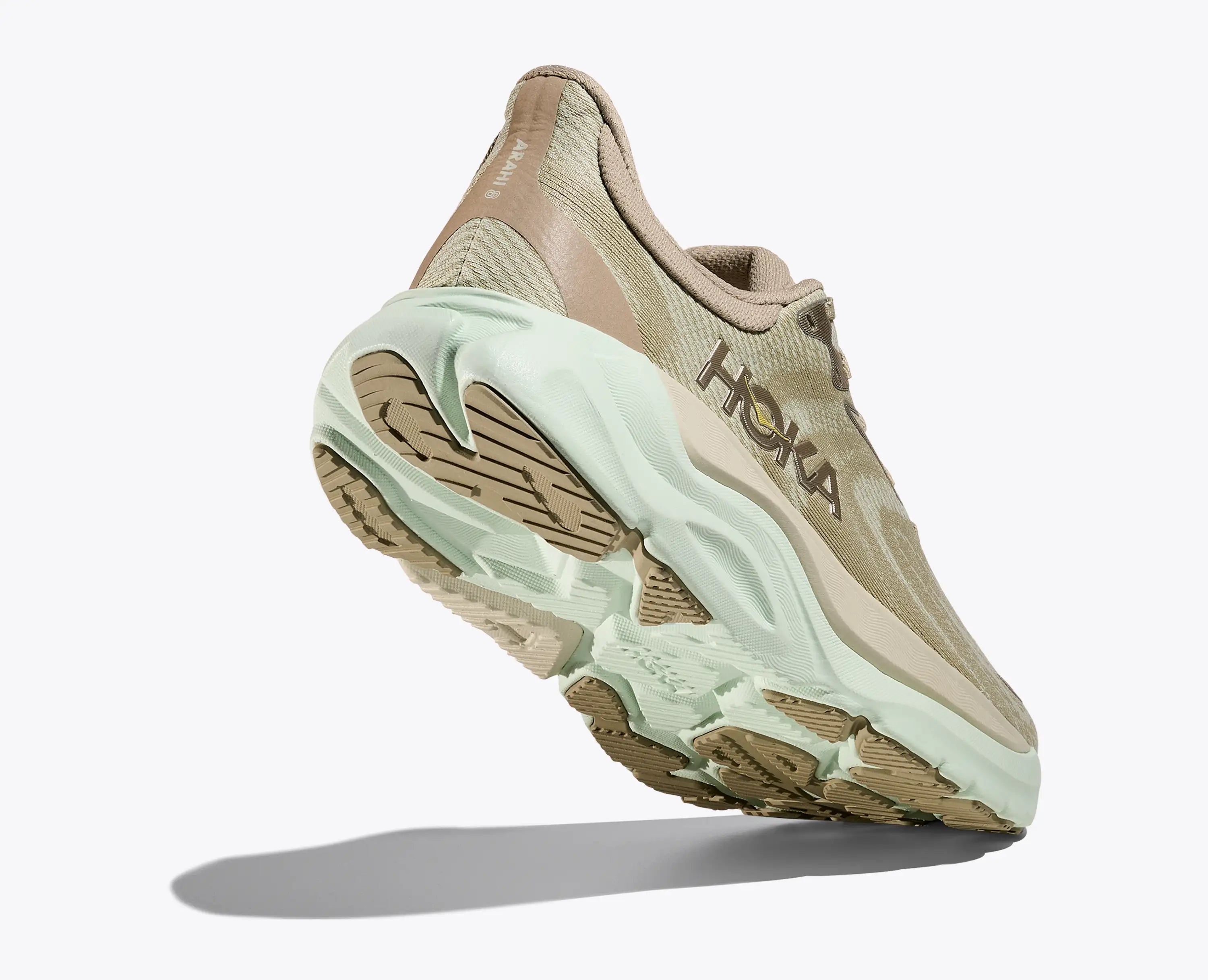 Hoka Women'S Arahi 8 Oyster Mushroom Truffle Salt