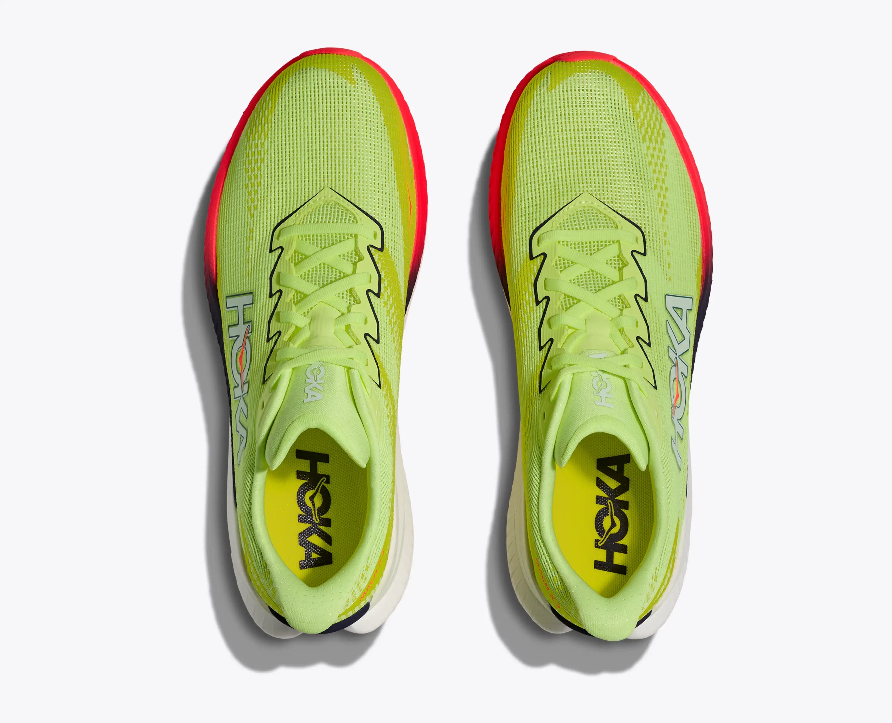 Hoka 'S Mach X 3 Neon Yuzu Squid Ink