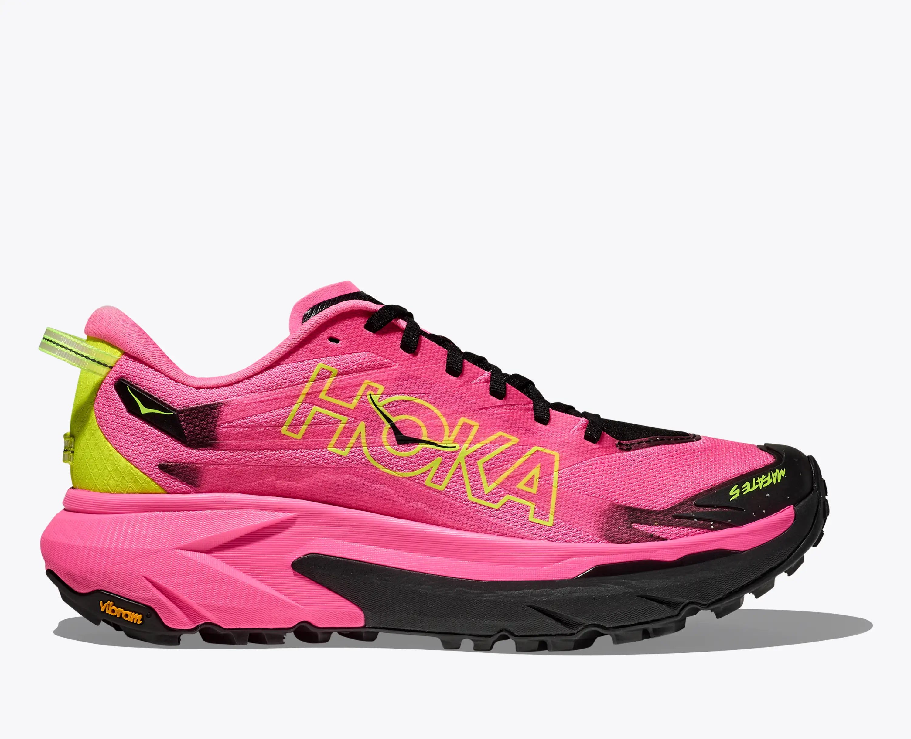 Hoka 'S Mafate 5 Neon Rose Black