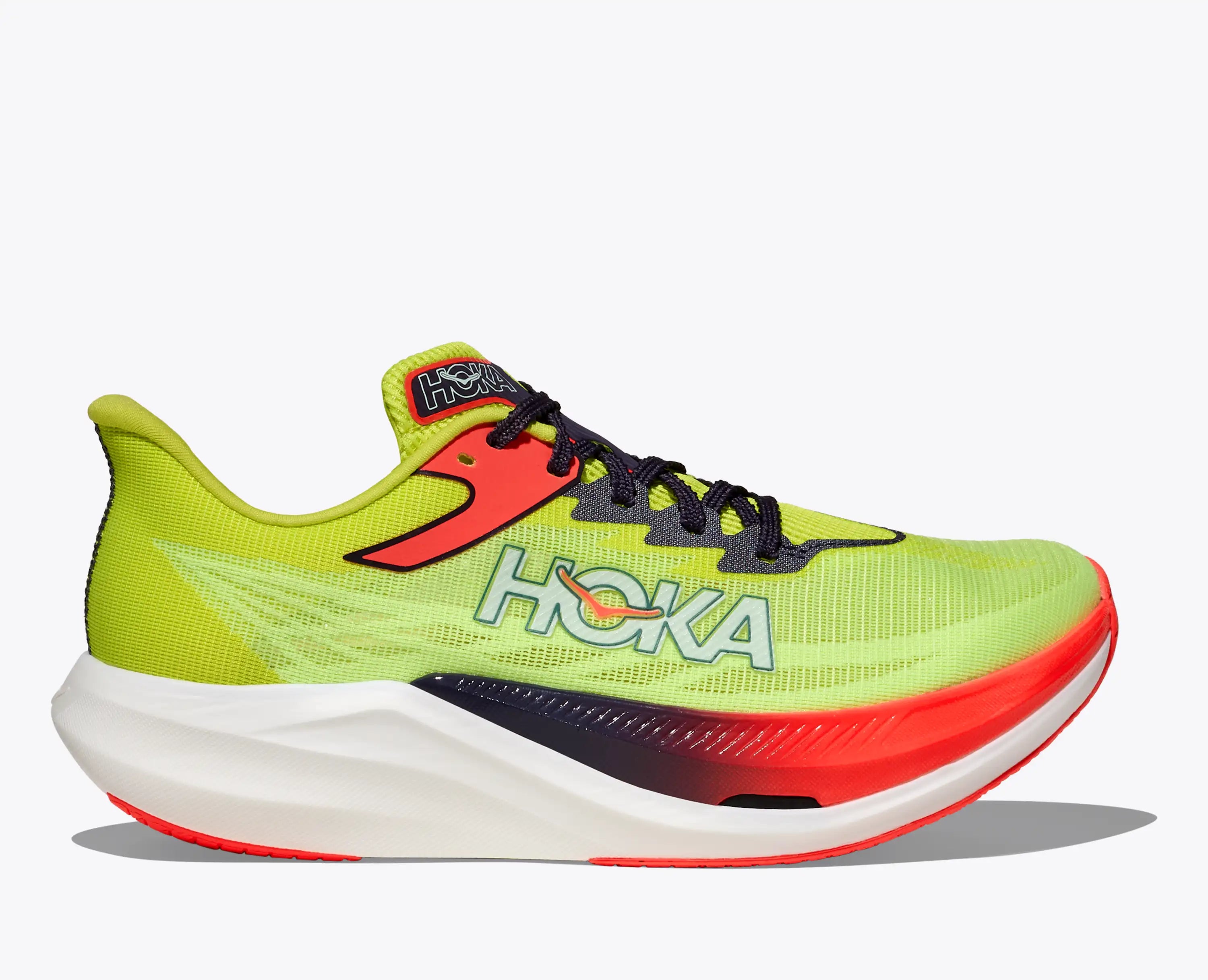 Hoka Rocket X 3 Neon Yuzu Squid Ink