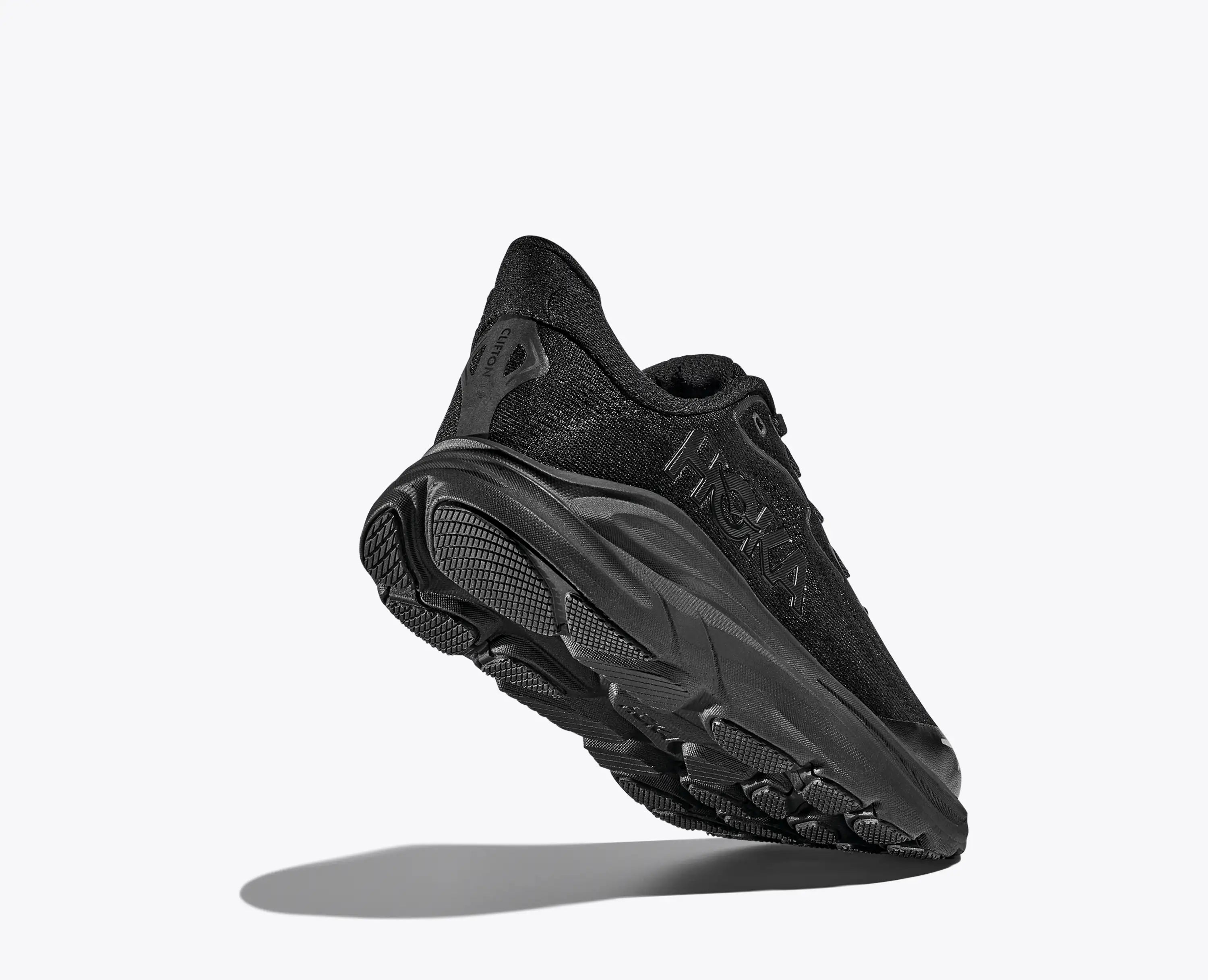 Hoka Big Kids Clifton 10 Black Black