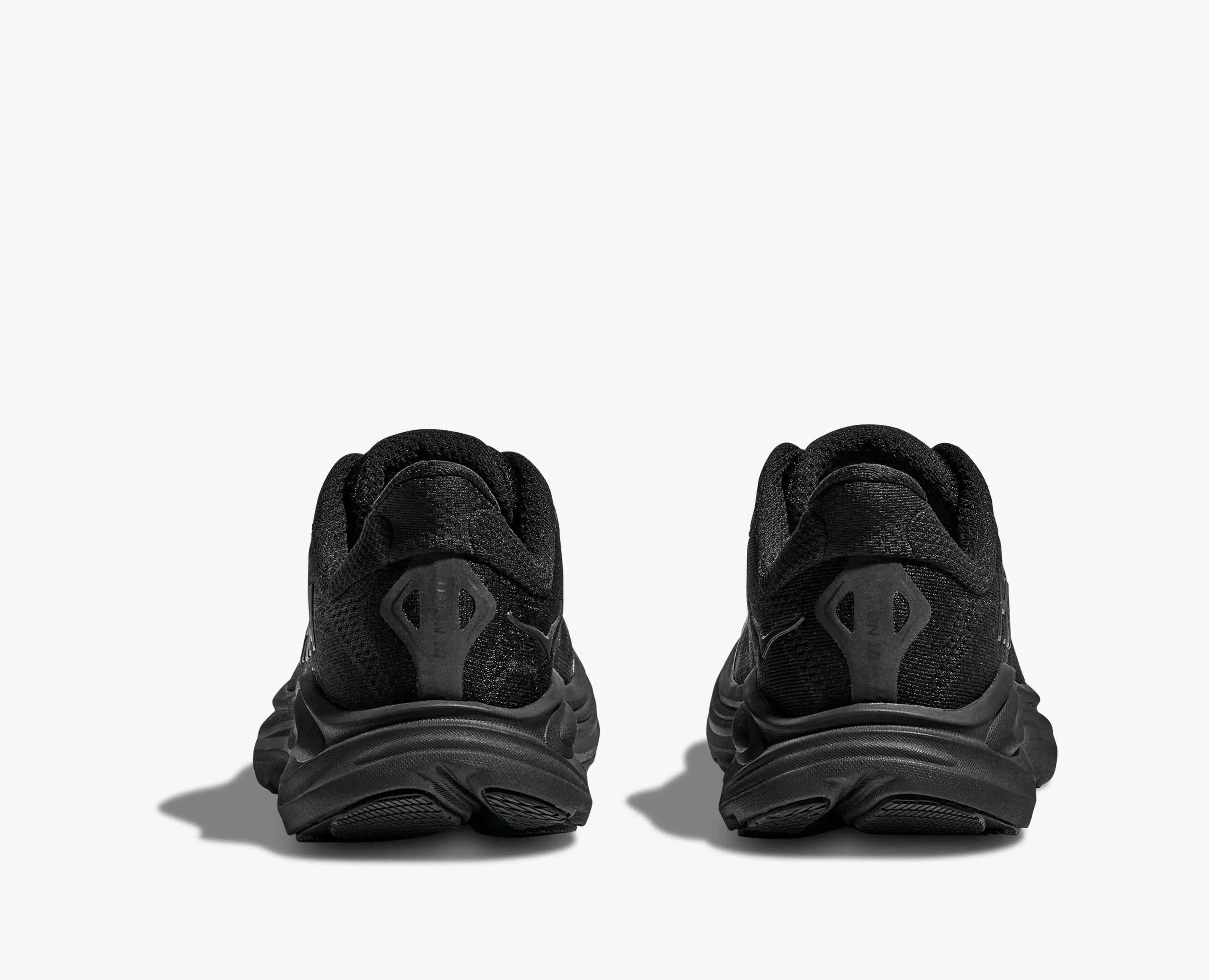 Hoka Big Kids Clifton 10 Black Black