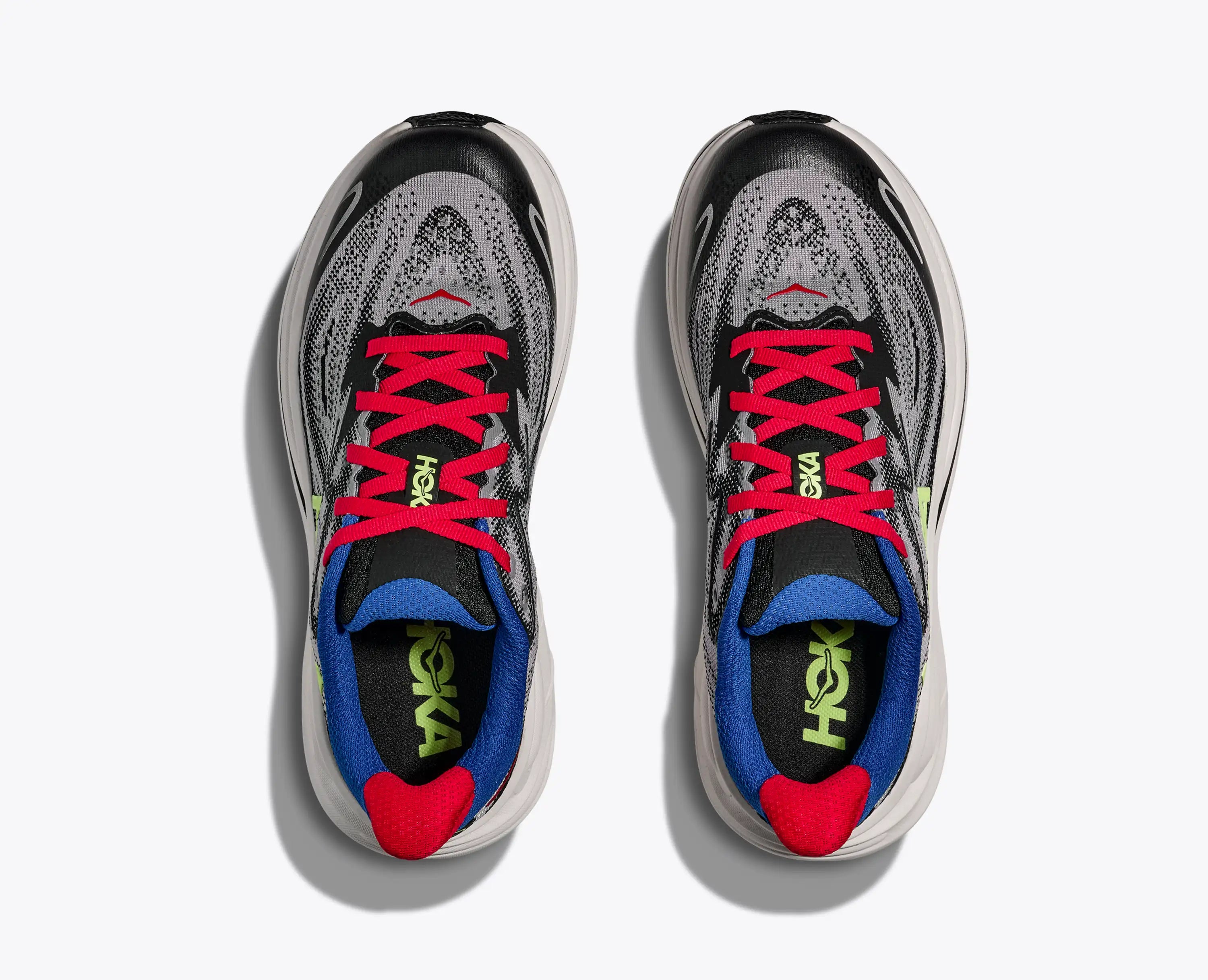 Hoka Big Kids Clifton 10 Foggy Grey Black