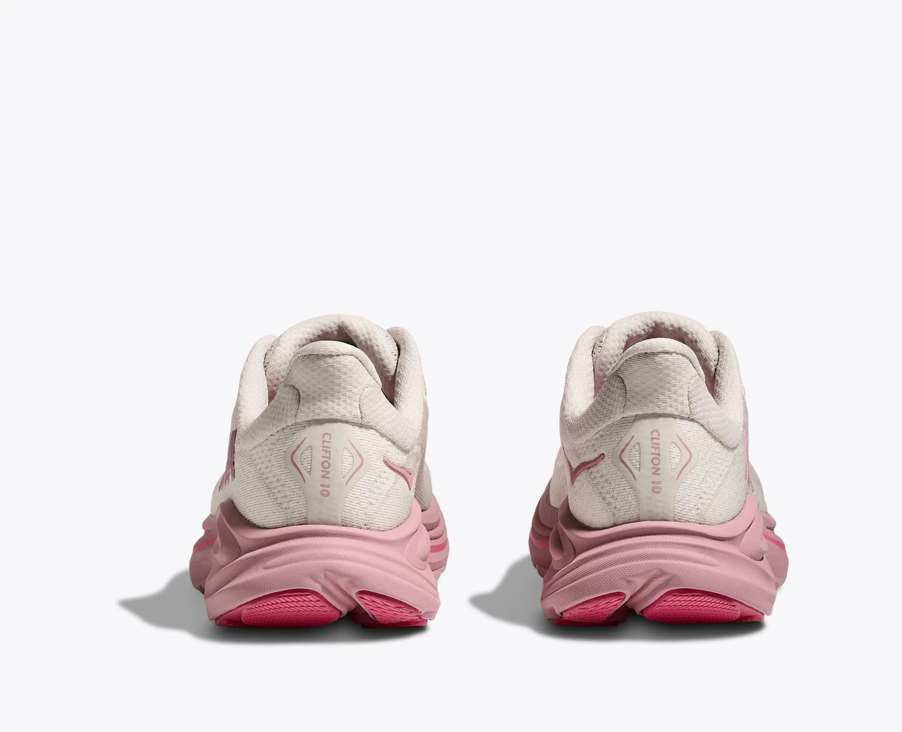 Hoka Big Kids Clifton 10 Rose Cream Dried Rose