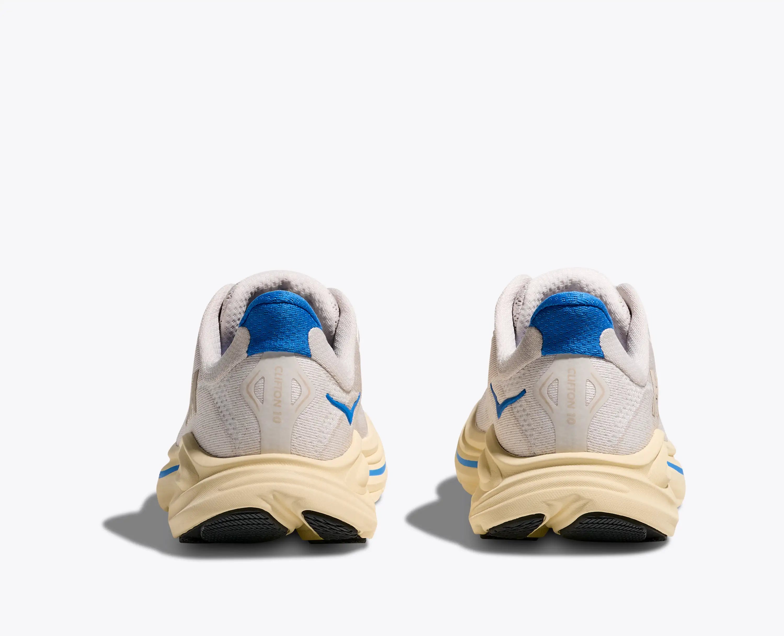 Hoka Big Kids Clifton 10 Stucco Virtual Blue