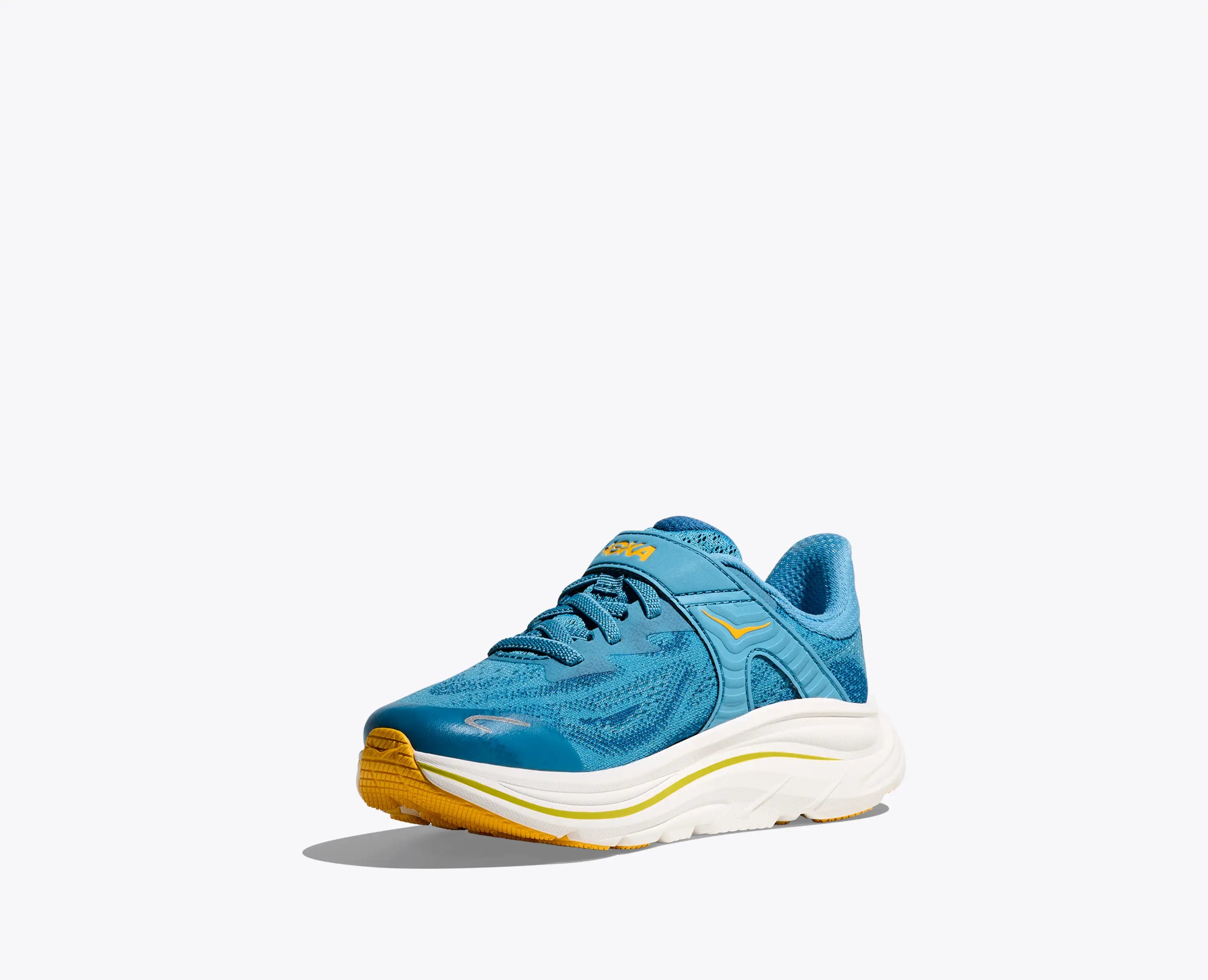 Hoka Little Kids Clifton 10 Alpine Blue Foggy Night
