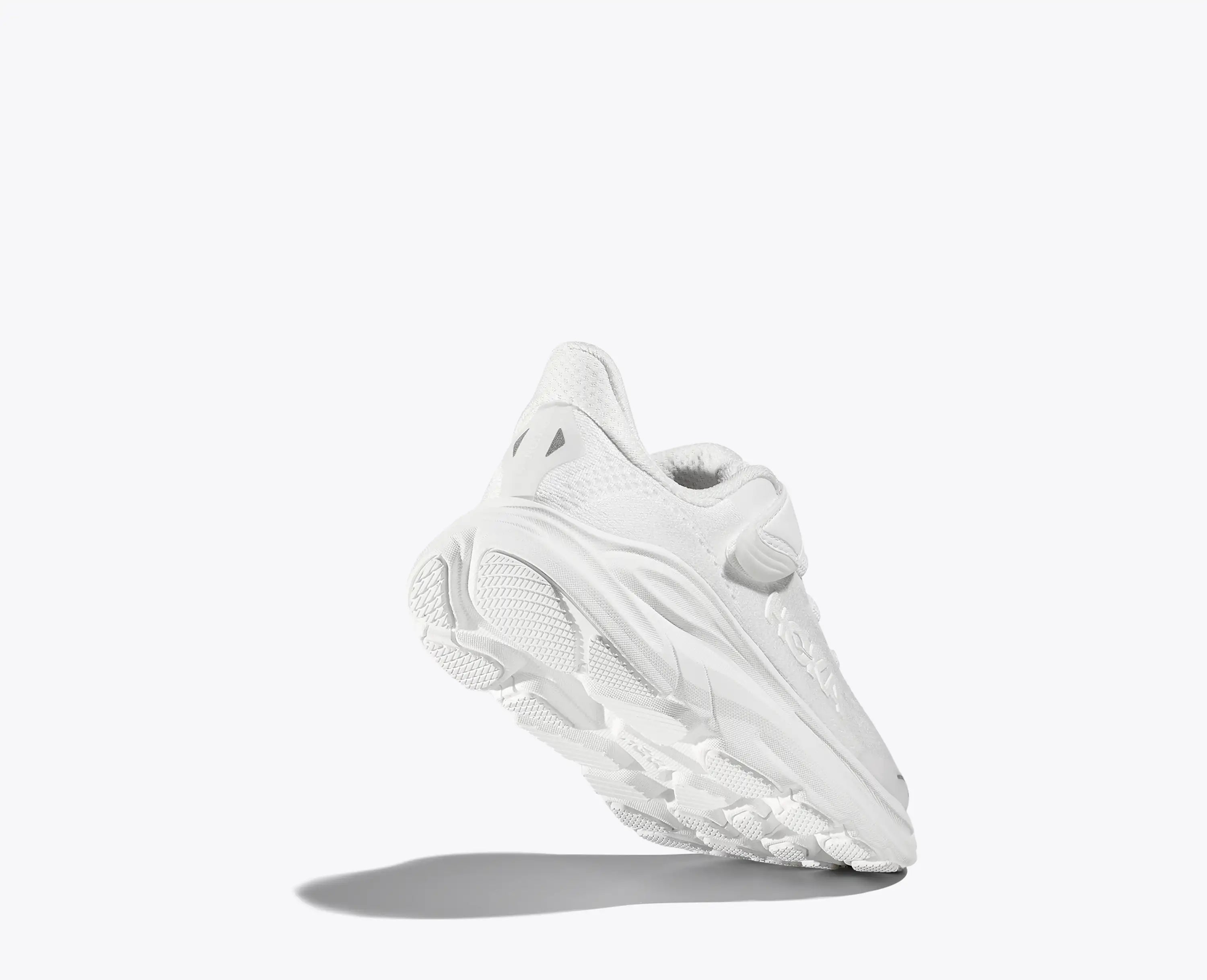 Hoka Little Kids Clifton 10 White White
