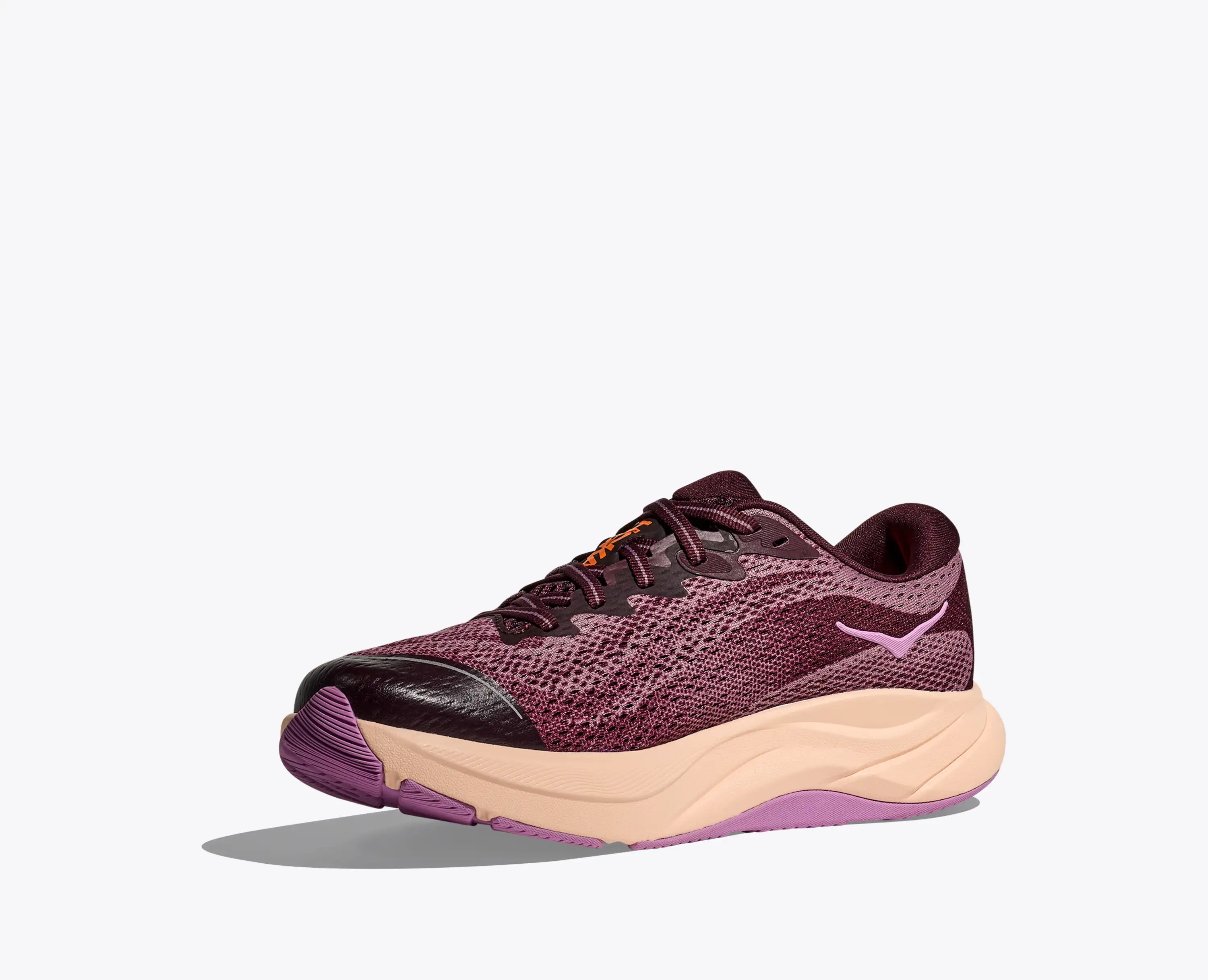 Hoka Big Kids Rincon 4 Black Cherry Classic Mauve