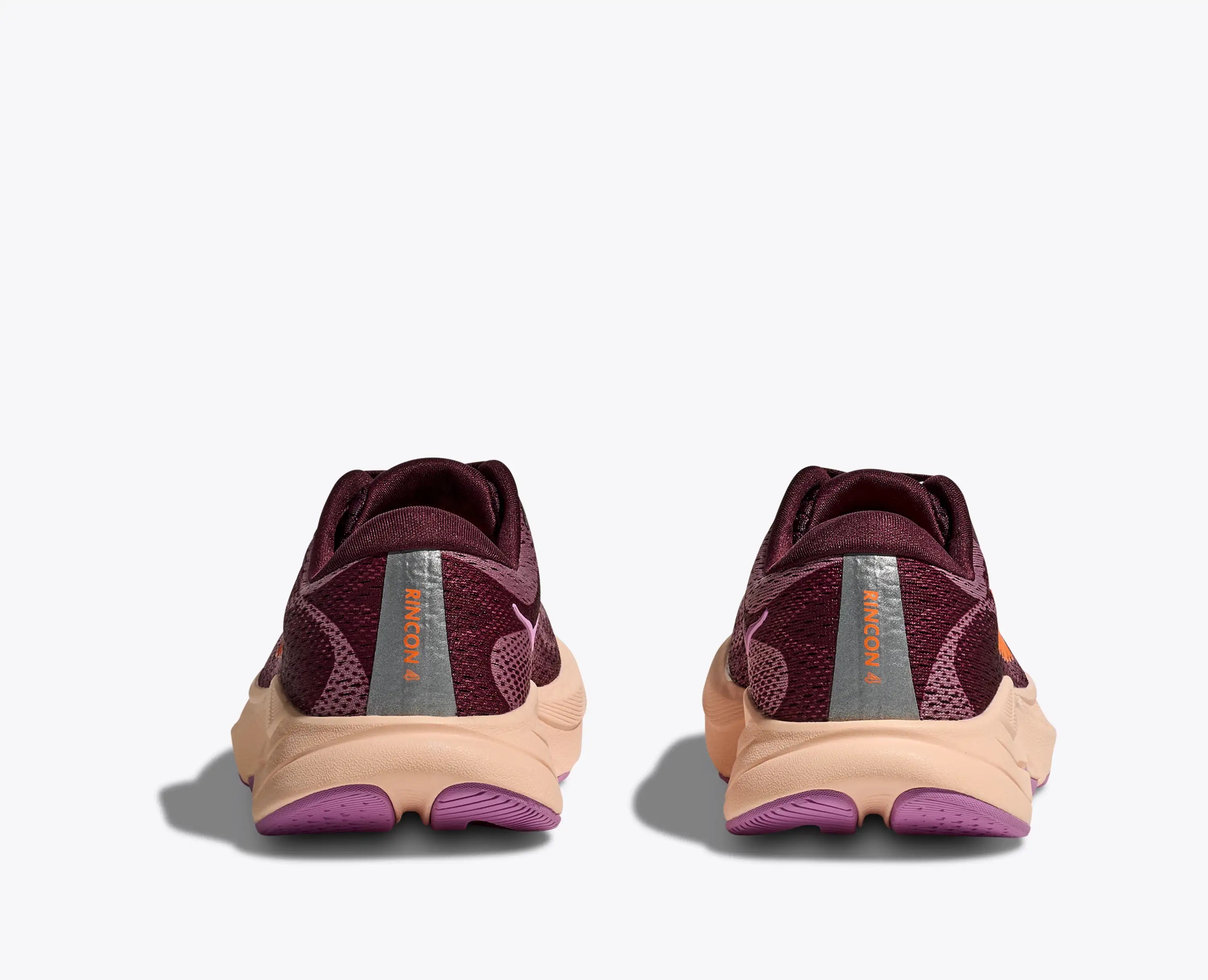 Hoka Big Kids Rincon 4 Black Cherry Classic Mauve
