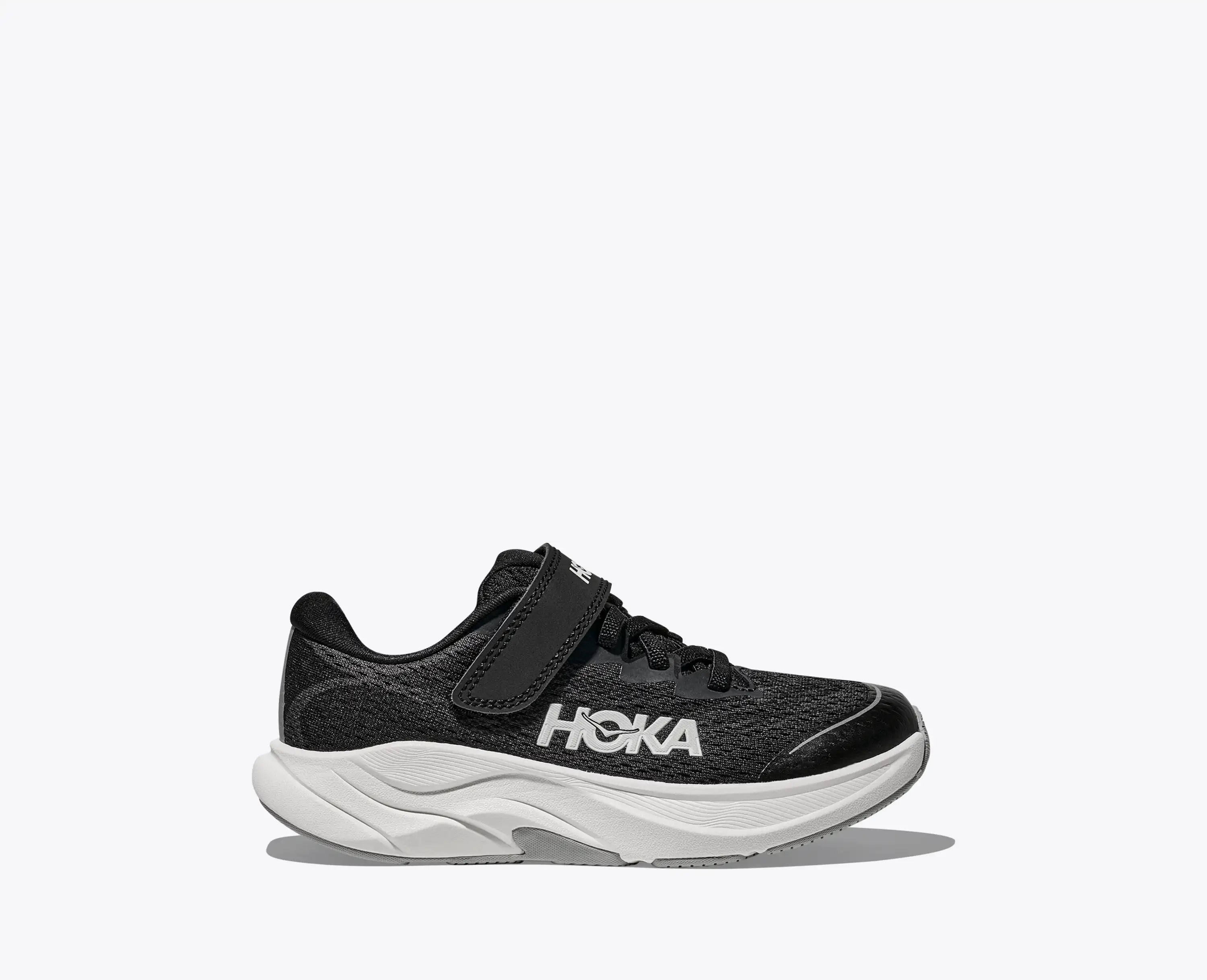 Hoka Little Kids Rincon 4 Black White