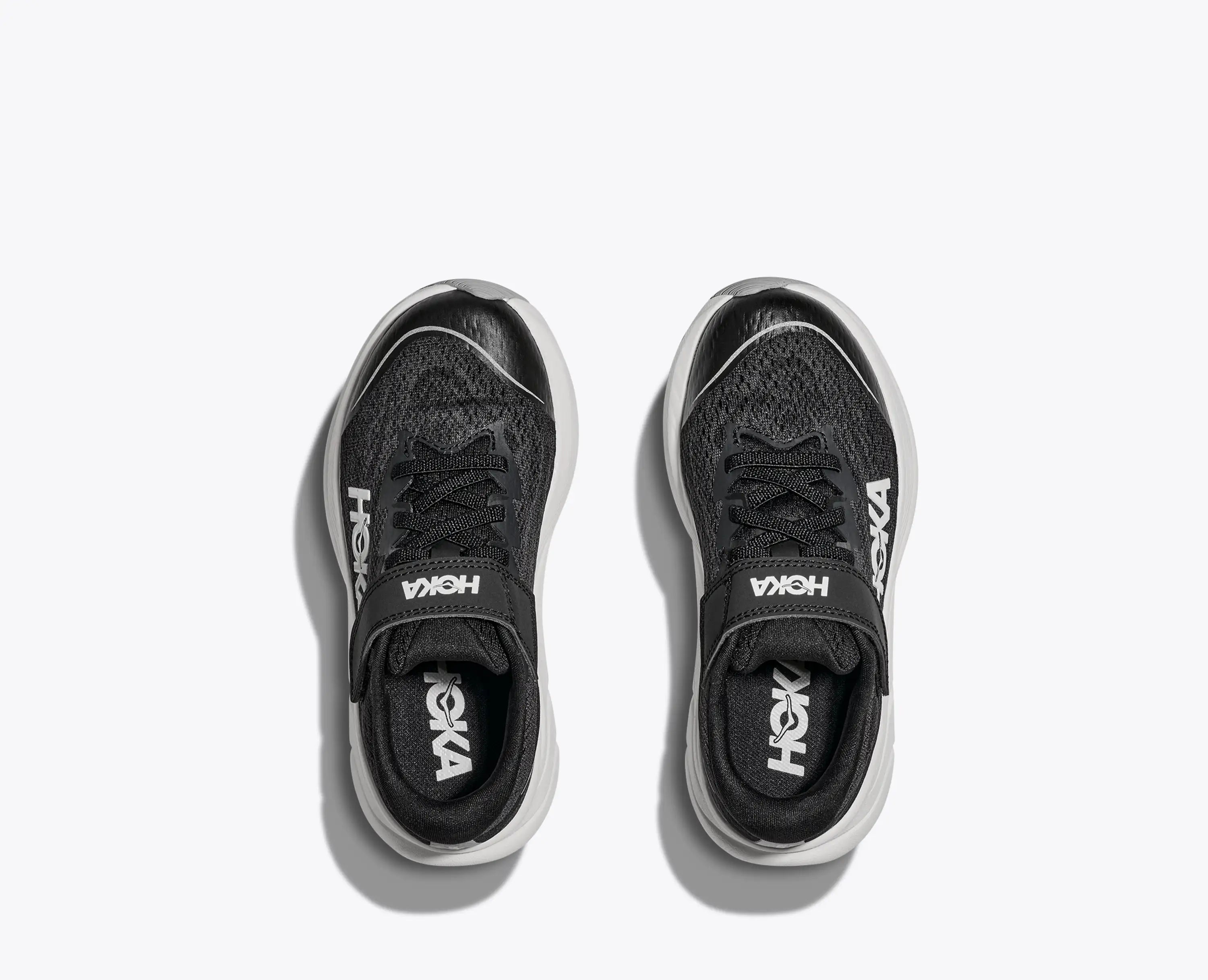 Hoka Little Kids Rincon 4 Black White