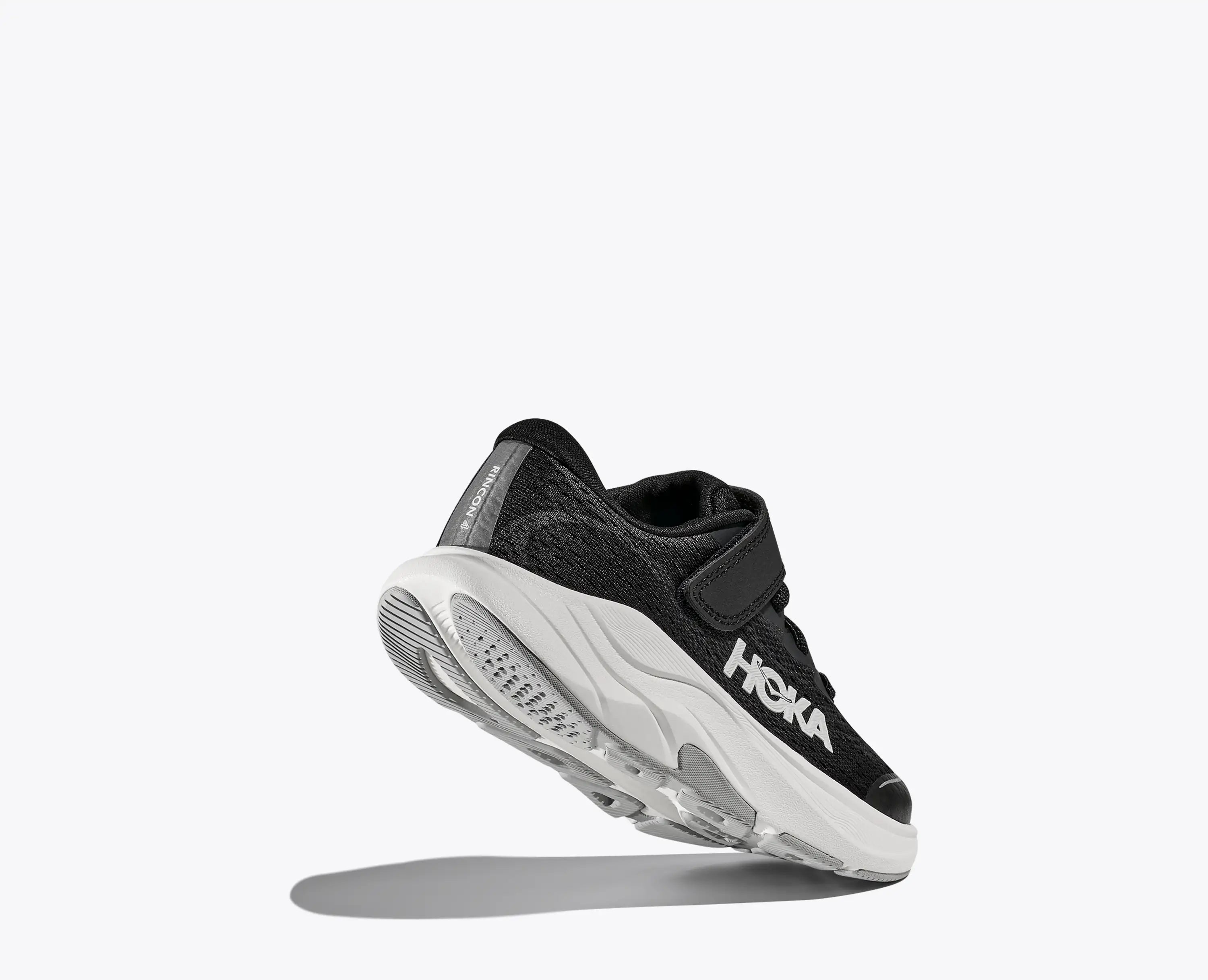 Hoka Little Kids Rincon 4 Black White