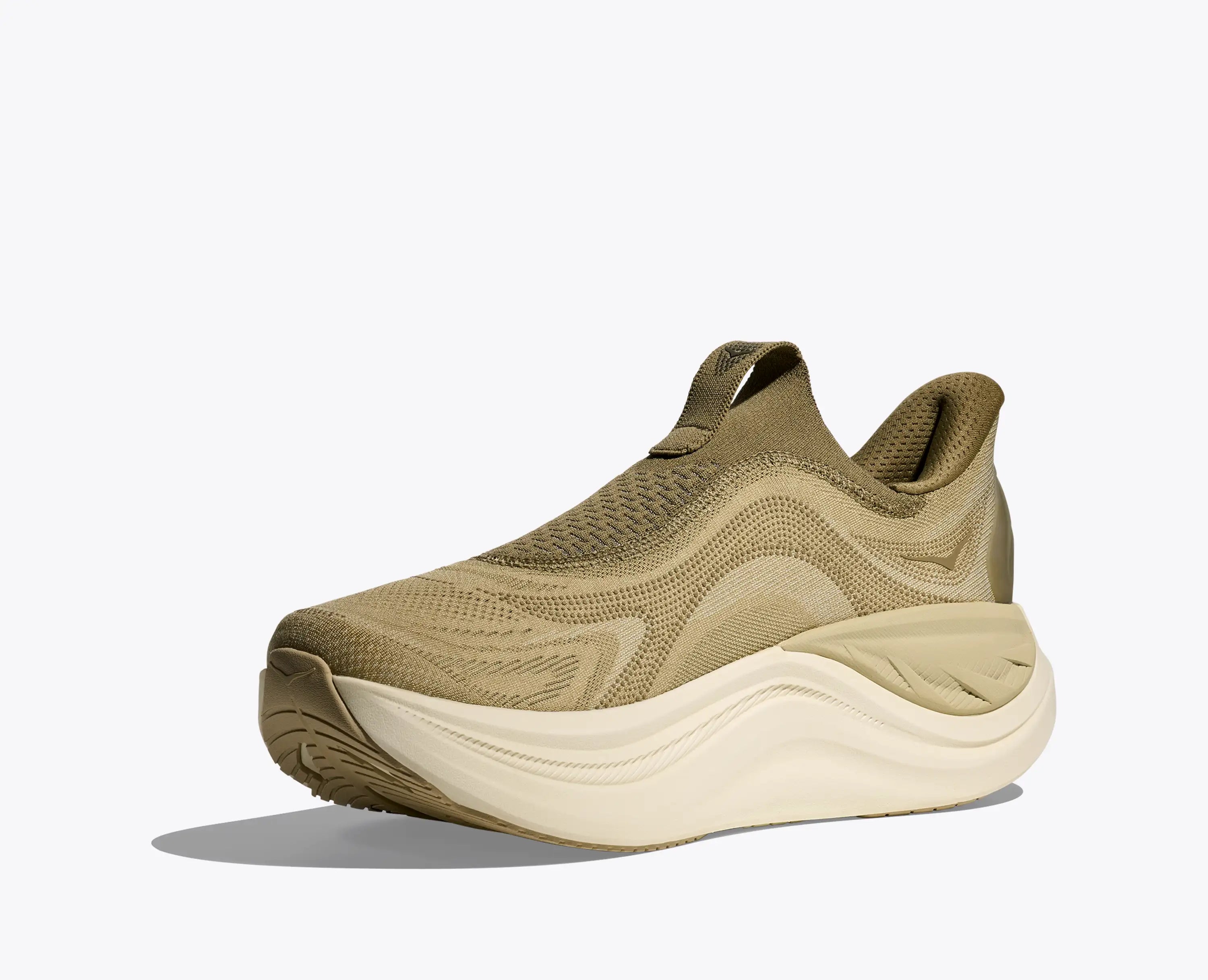 Hoka 'S Skyward Laceless Grassland Wild Mushroom