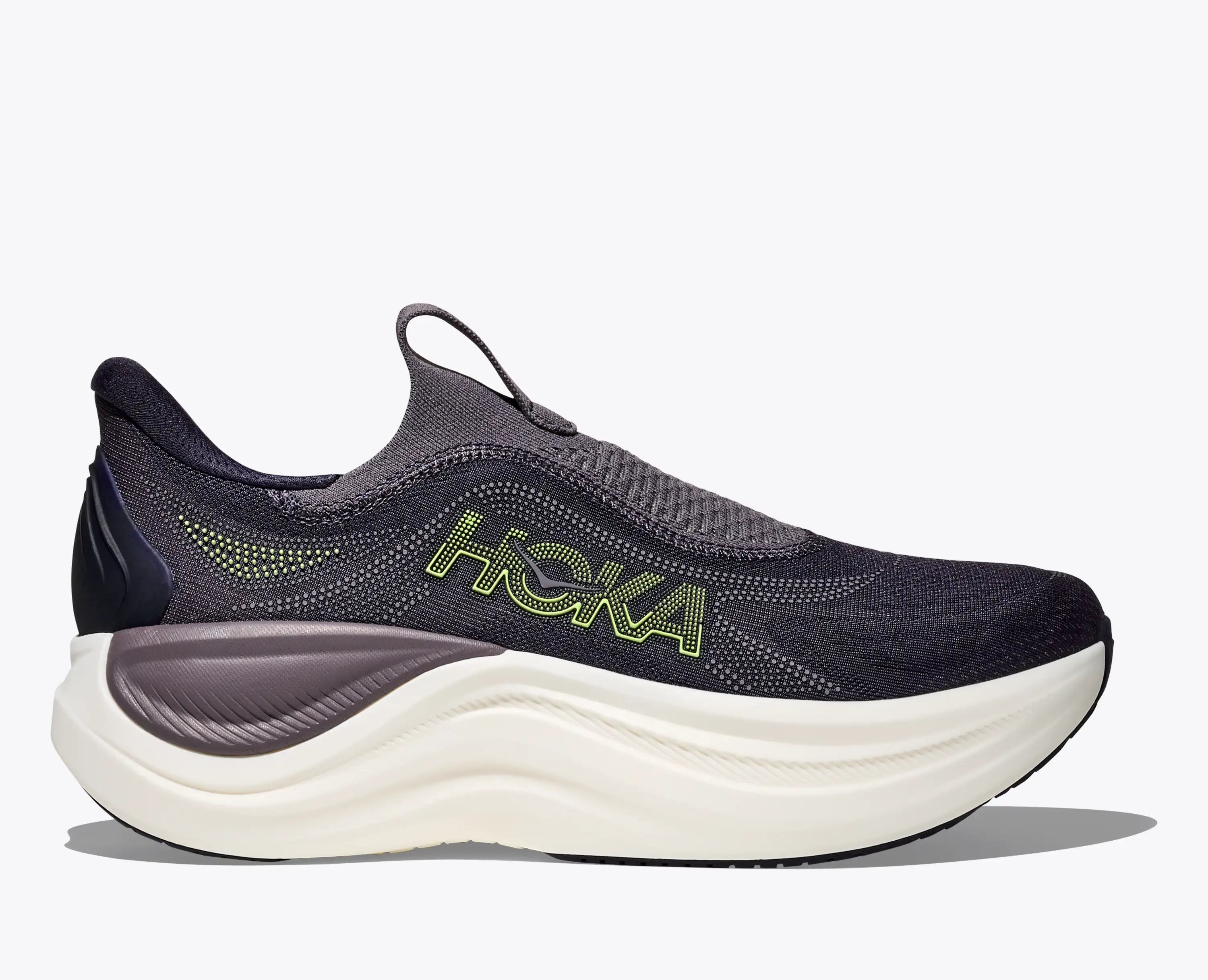 Hoka 'S Skyward Laceless Squid Ink Neon Yuzu