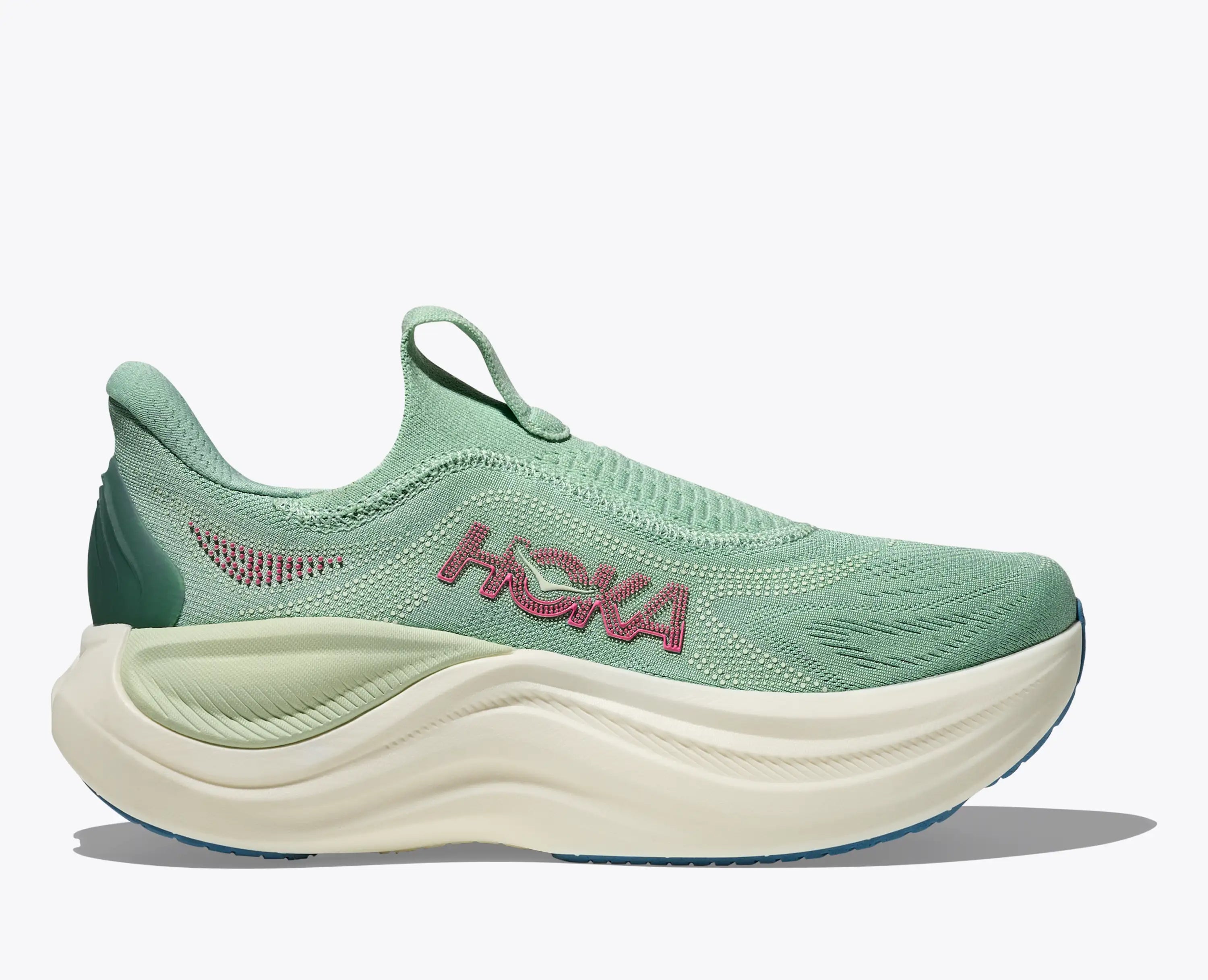 Hoka Women'S Skyward Laceless Jadeite Sea Glass