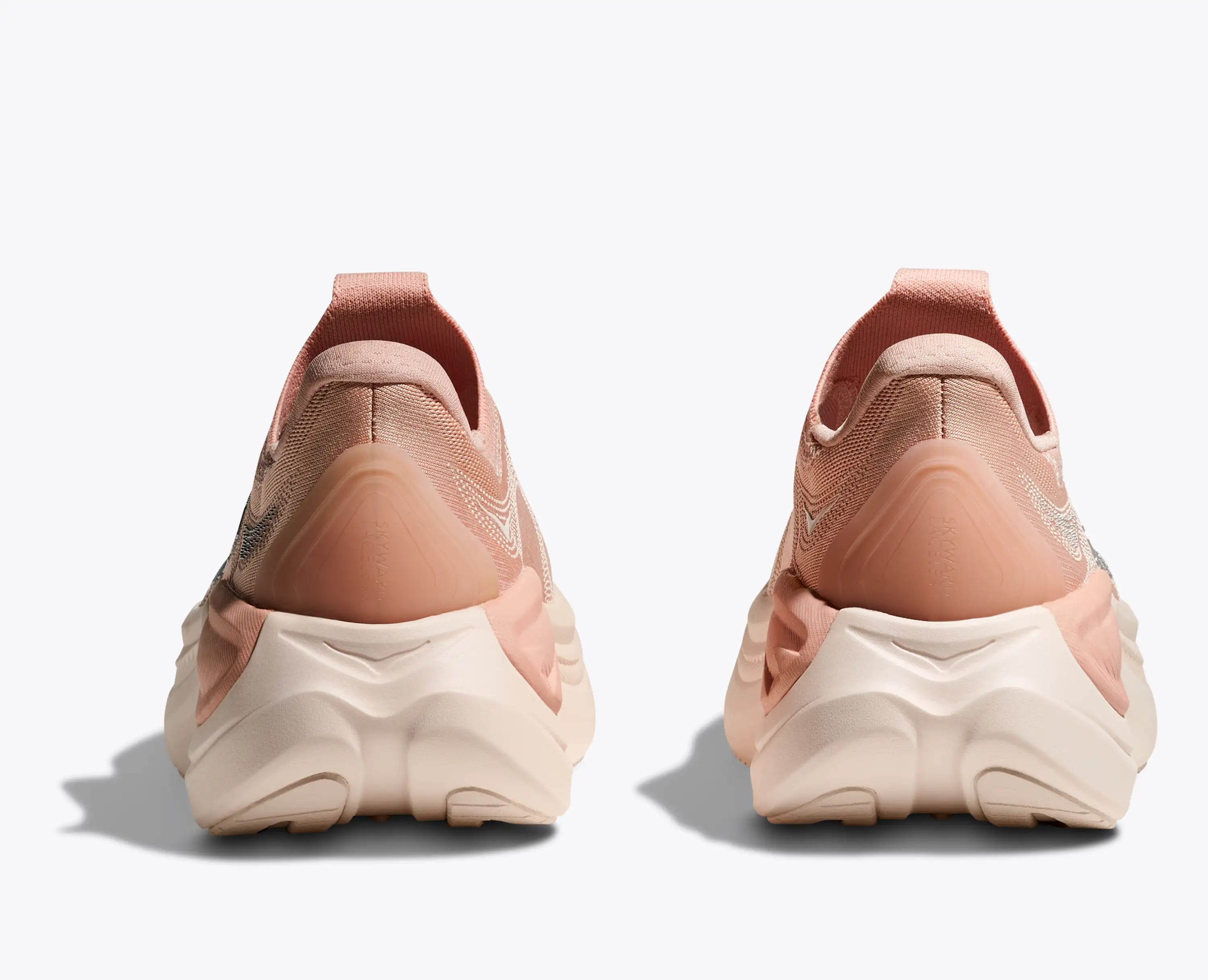Hoka Women'S Skyward Laceless Rose Latte Rose Cream