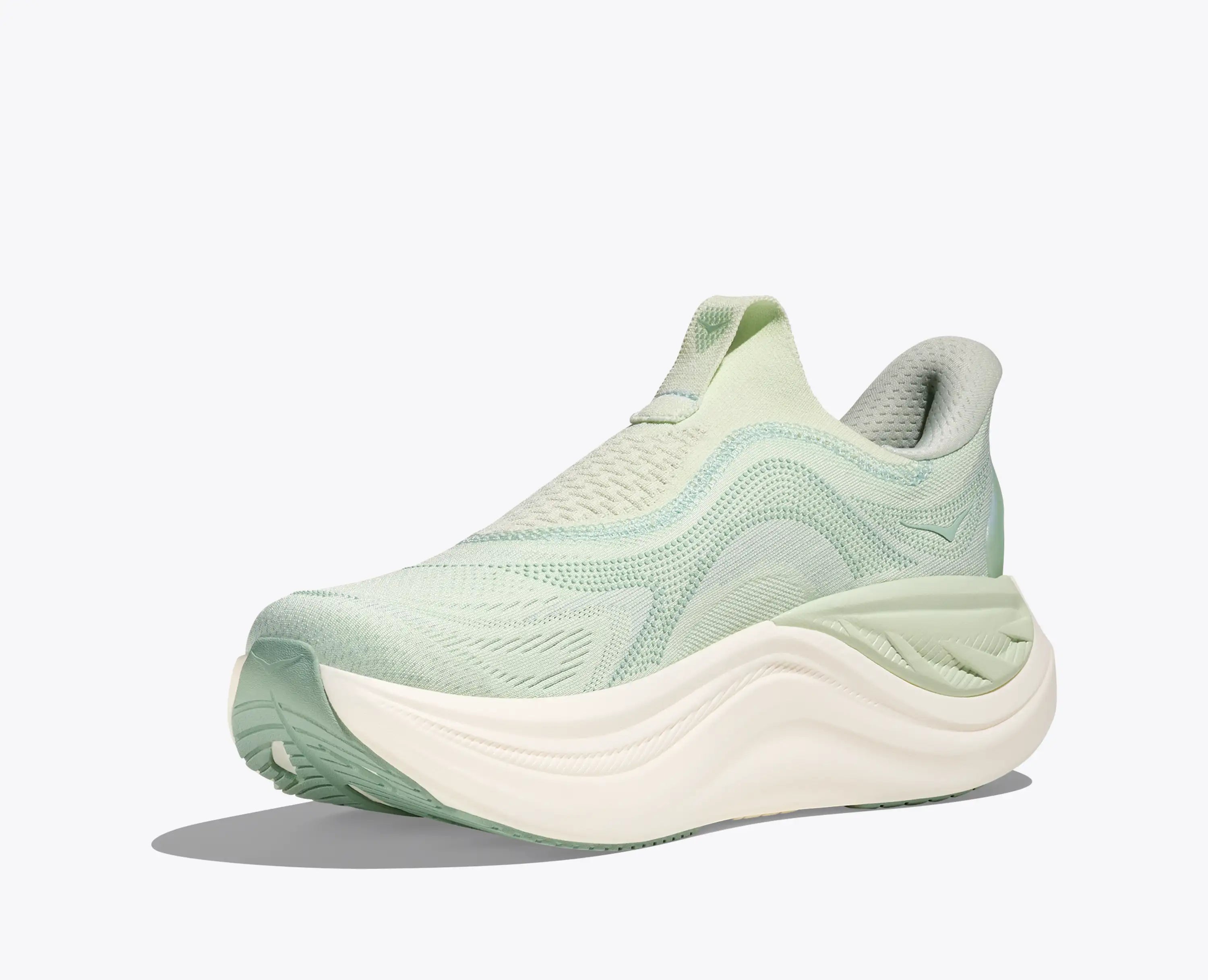 Hoka Women'S Skyward Laceless Sea Glass Sage