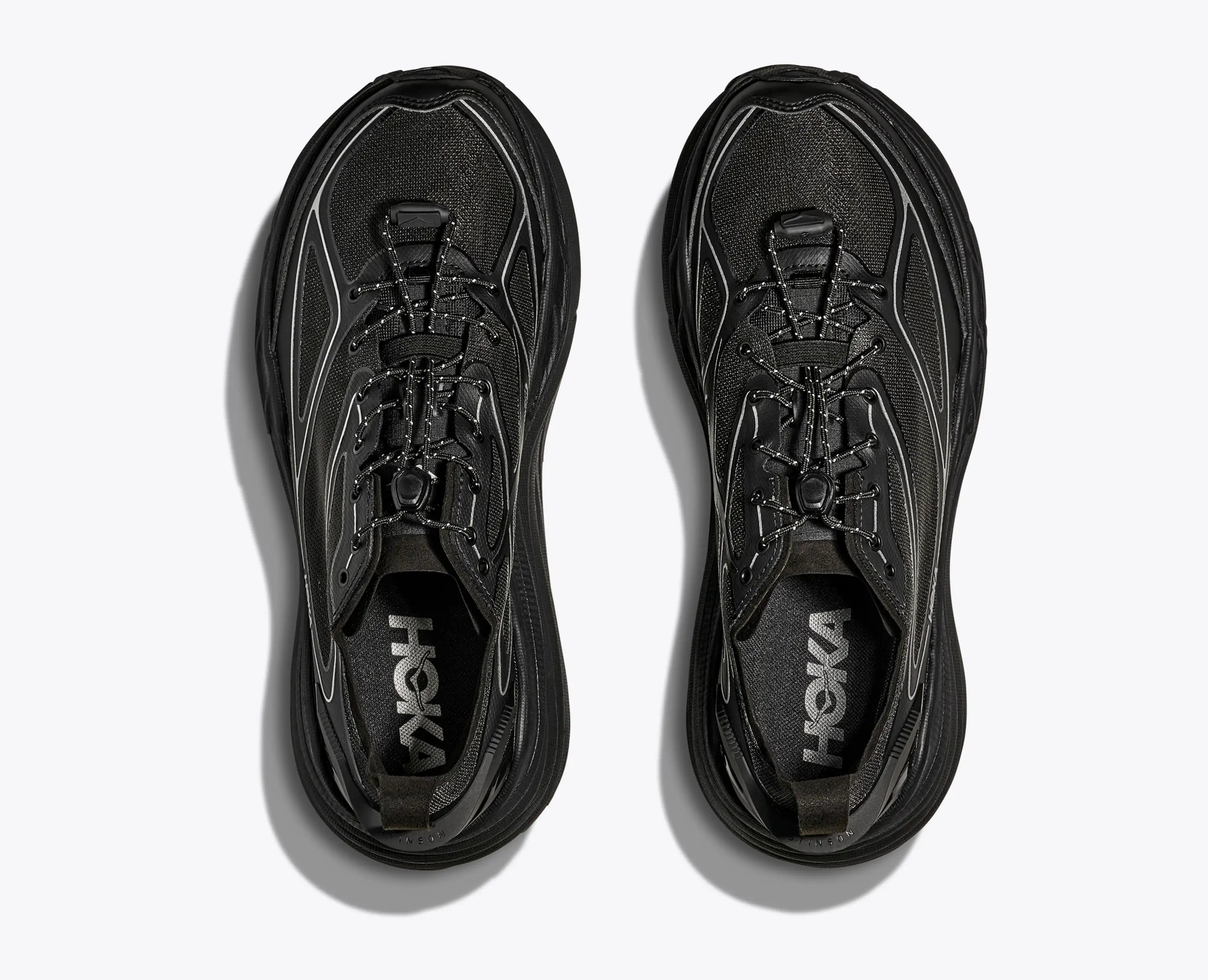 Hoka Stinson One7 Black Silver