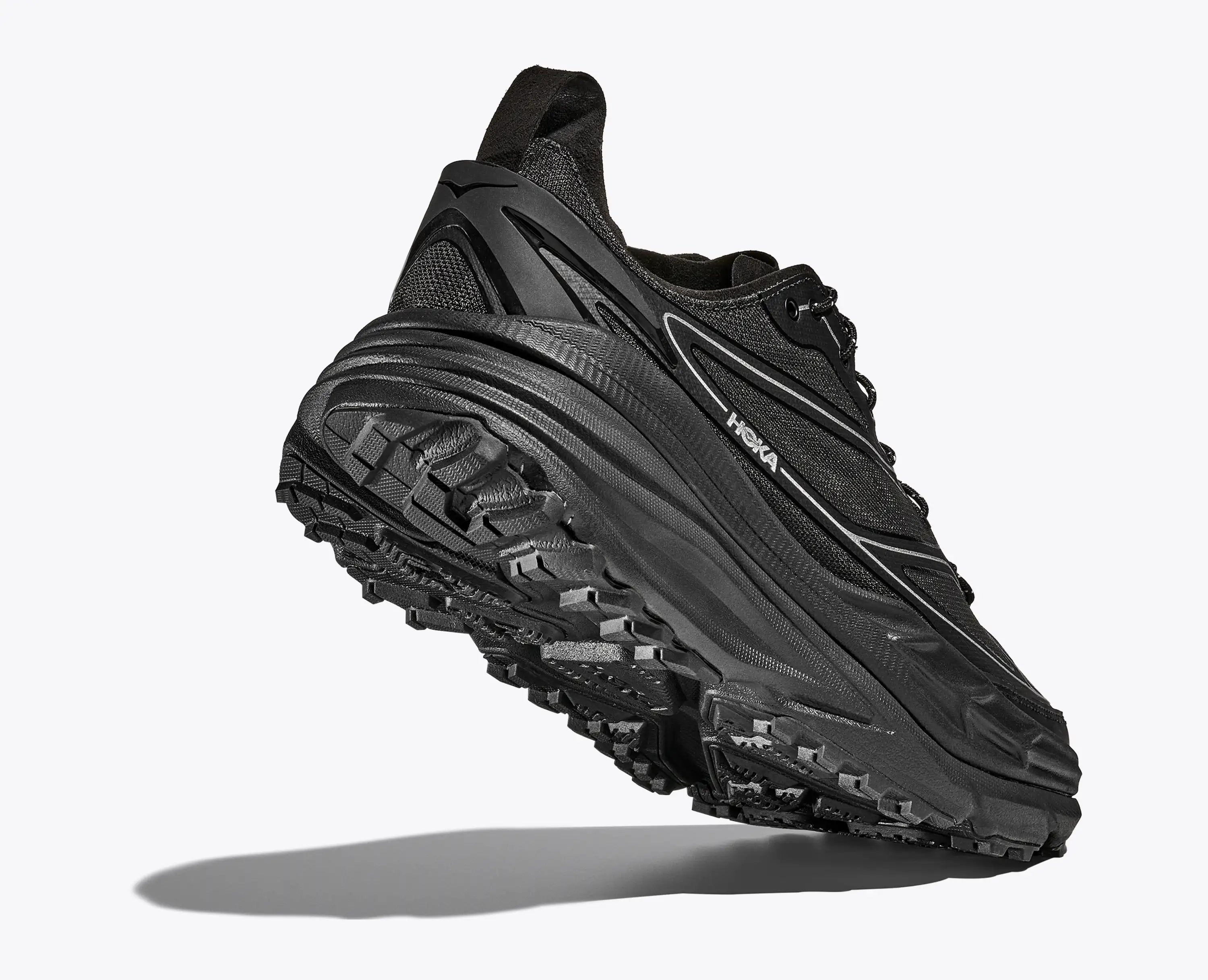 Hoka Stinson One7 Black Silver