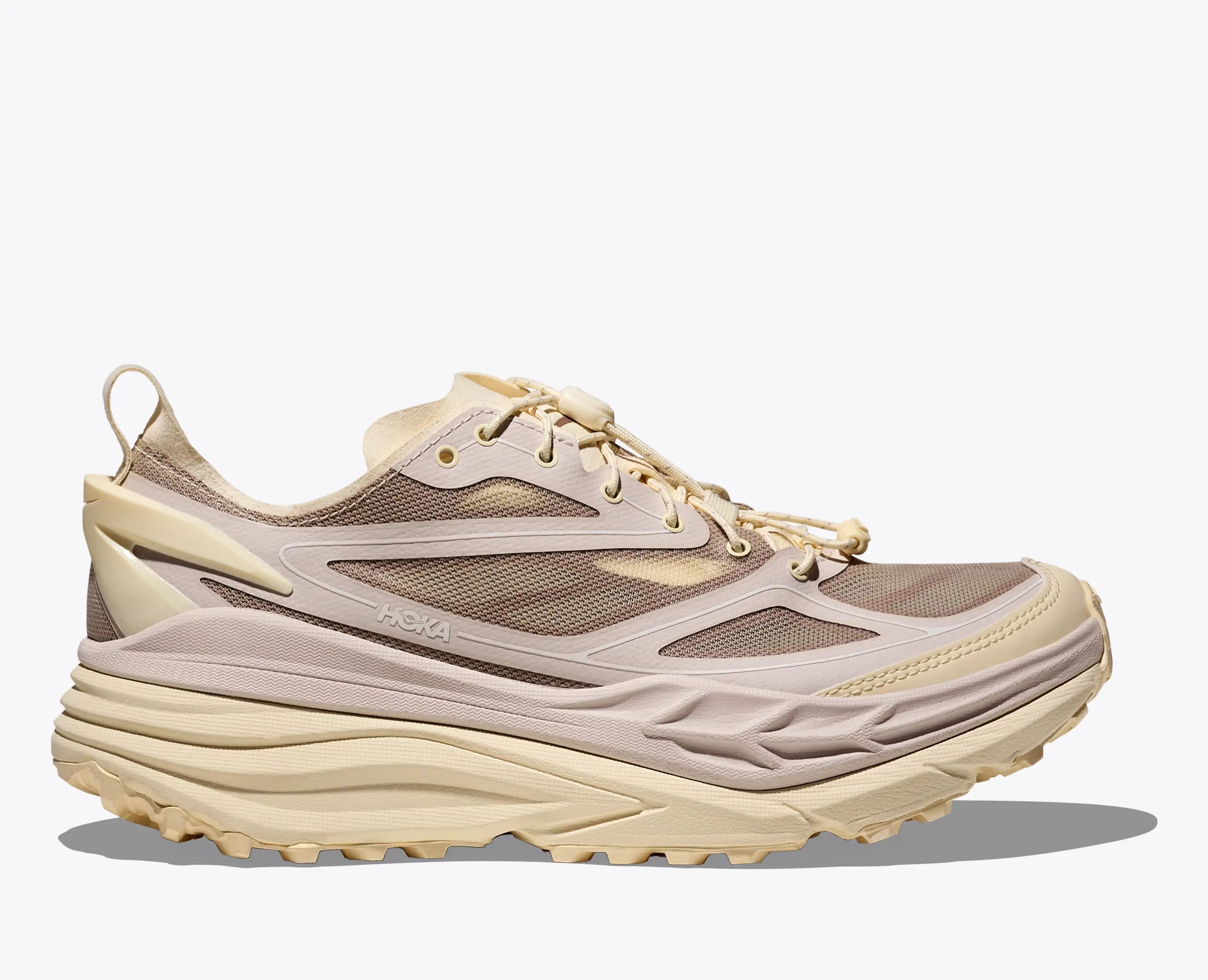 Hoka Stinson One7 Stucco Vintage Yellow